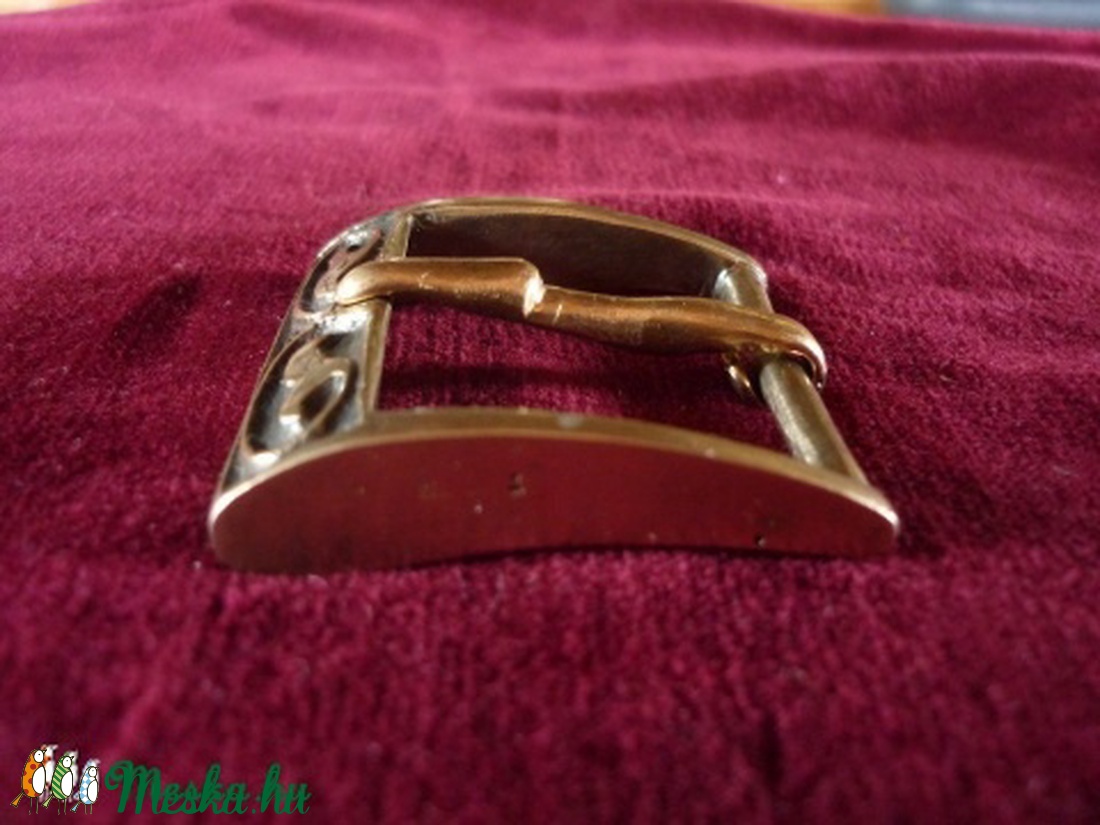 Bronz övcsat, életfás díszítéssel -  - Meska.hu