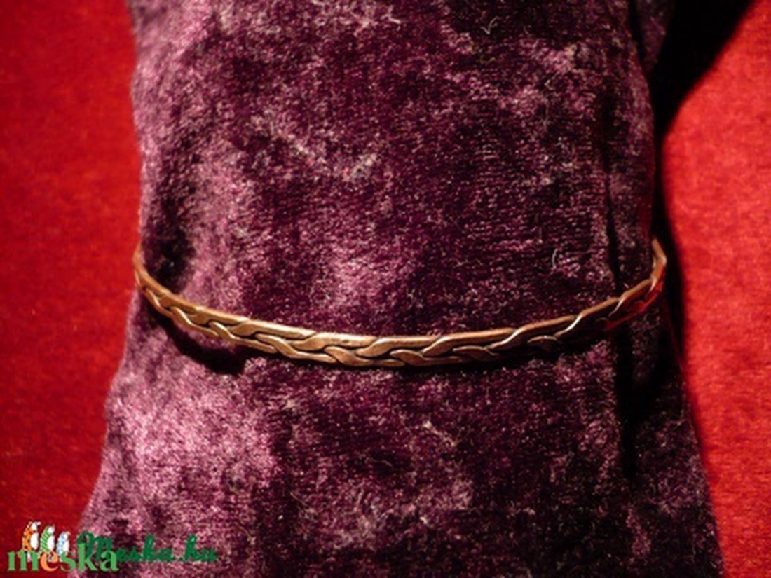 Réz karkötő -  - Meska.hu