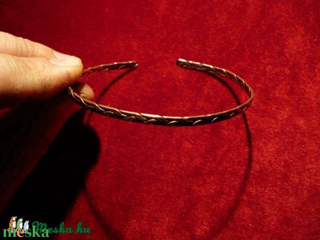 Réz karkötő -  - Meska.hu