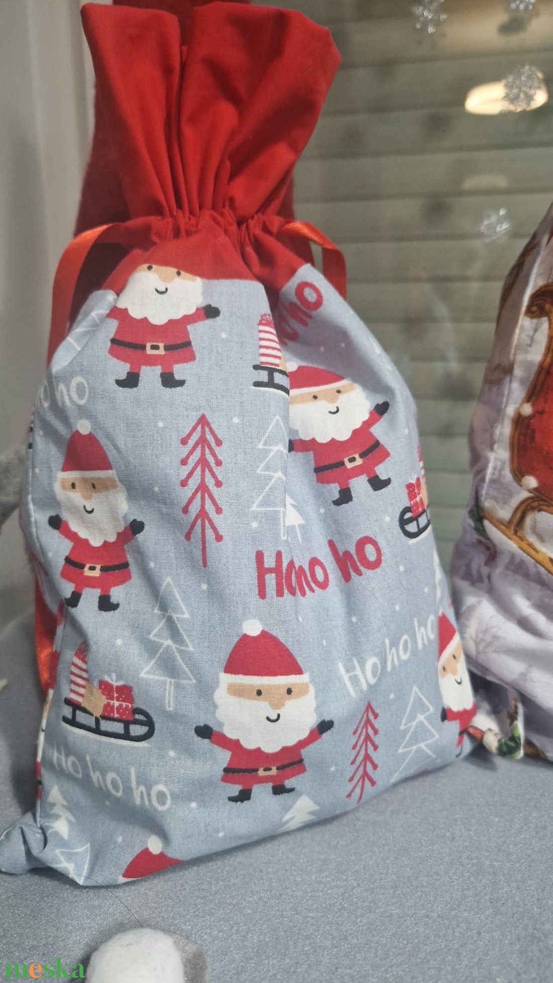 Mikulás zsák - karácsony - mikulás - mikulás zsák - Meska.hu