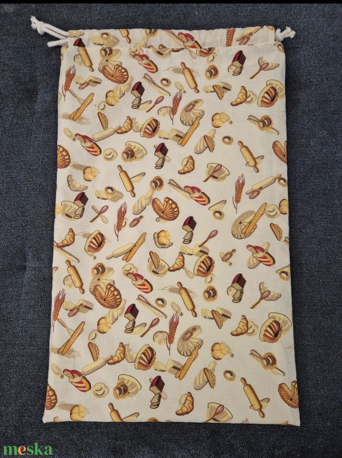 Nagy kenyeres zsák 50�32 cm - táska & tok - bevásárlás & shopper táska - kenyeres zsák - Meska.hu