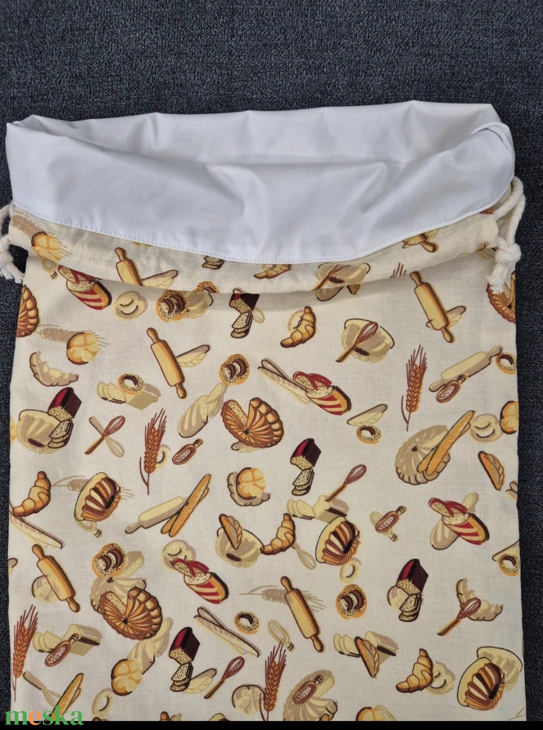 Nagy kenyeres zsák 50�32 cm - táska & tok - bevásárlás & shopper táska - kenyeres zsák - Meska.hu
