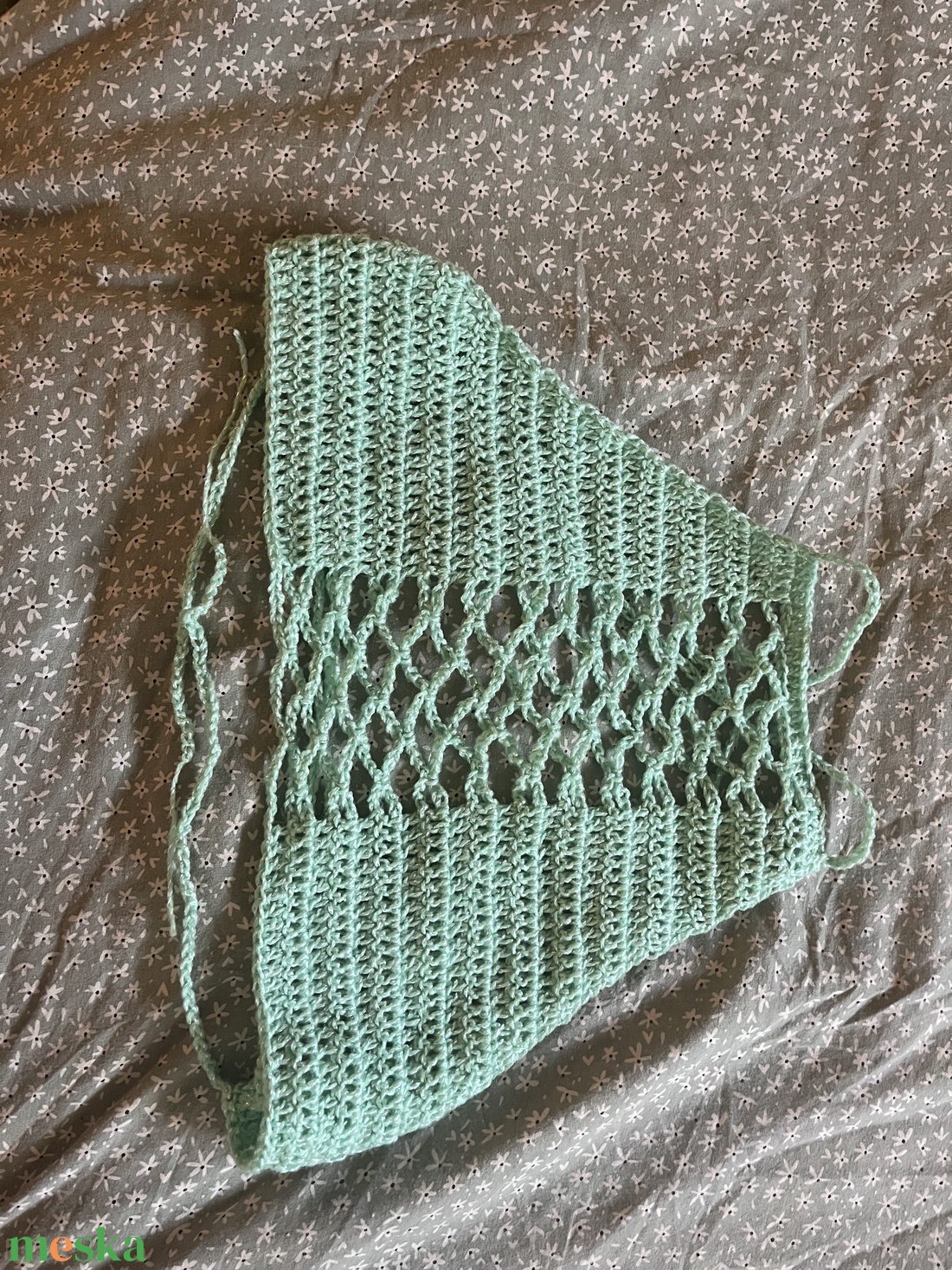 Seafoam crop top - ruha & divat - női ruha - top - Meska.hu Seafoam crop top - ruha & divat - női ruha - top - Meska.hu