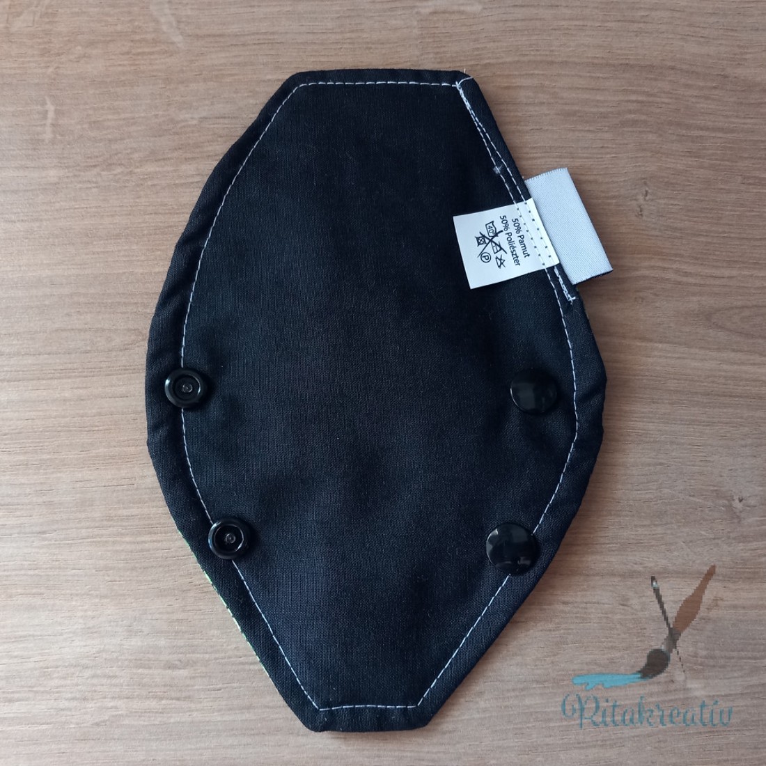 Kígyóbőr tanga mosható betét 18cm - eü - szépségápolás - intim higiénia - intimbetét - Meska.hu