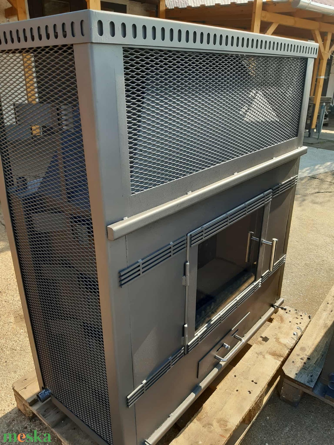 Vízteres kályha - otthon & életmód - ház & kert - kandalló tartozék - Meska.hu