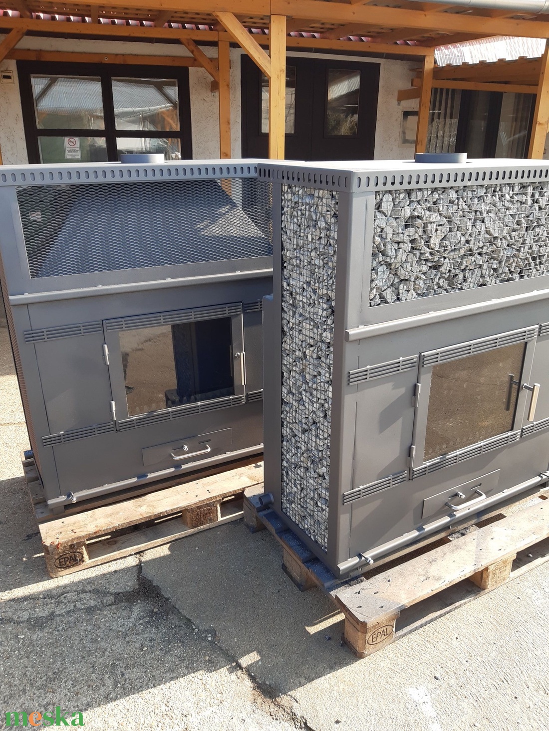 Vízteres kályha - otthon & életmód - ház & kert - kandalló tartozék - Meska.hu