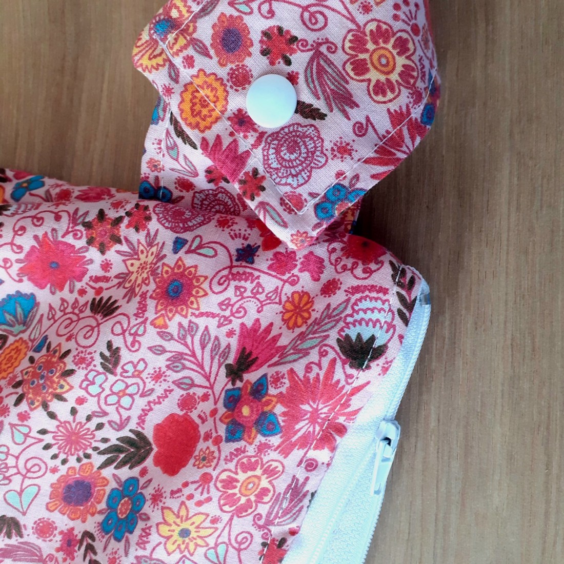 Cipzáras kenyeres zsák mesevirág - táska & tok - bevásárlás & shopper táska - kenyeres zsák - Meska.hu