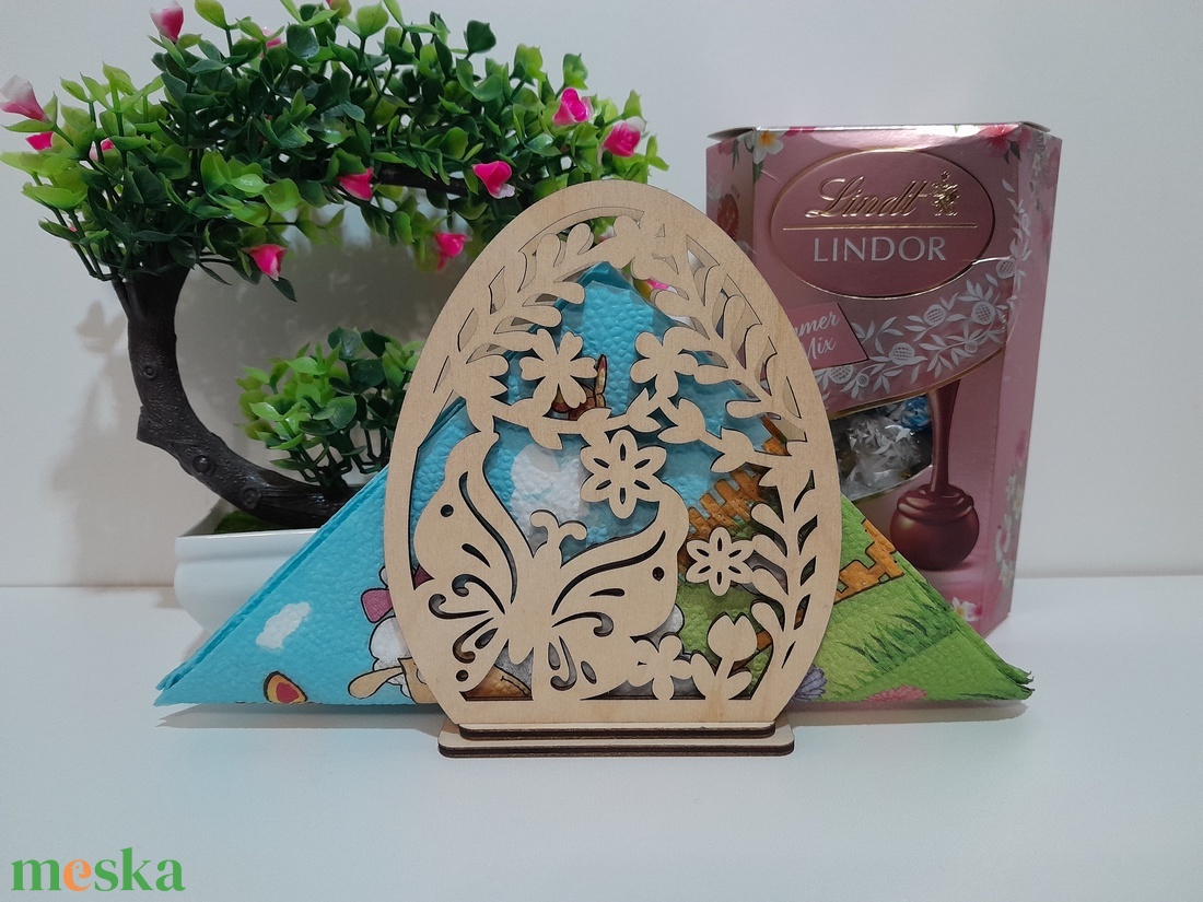 Húsvéti szalvétatartó  - otthon & életmód - konyhafelszerelés, tálalás - tálalás - szalvétatartó, szalvétagyűrű - Meska.hu