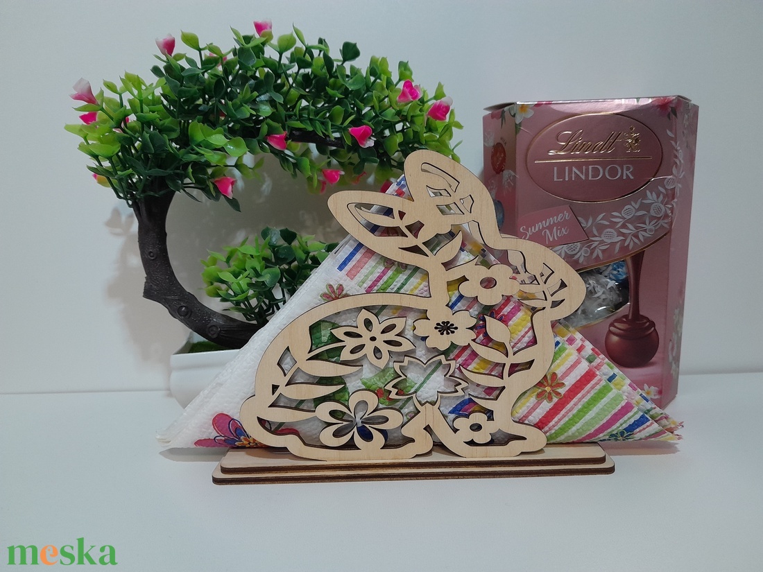 Húsvéti szalvétatartó  - otthon & életmód - konyhafelszerelés, tálalás - tálalás - szalvétatartó, szalvétagyűrű - Meska.hu