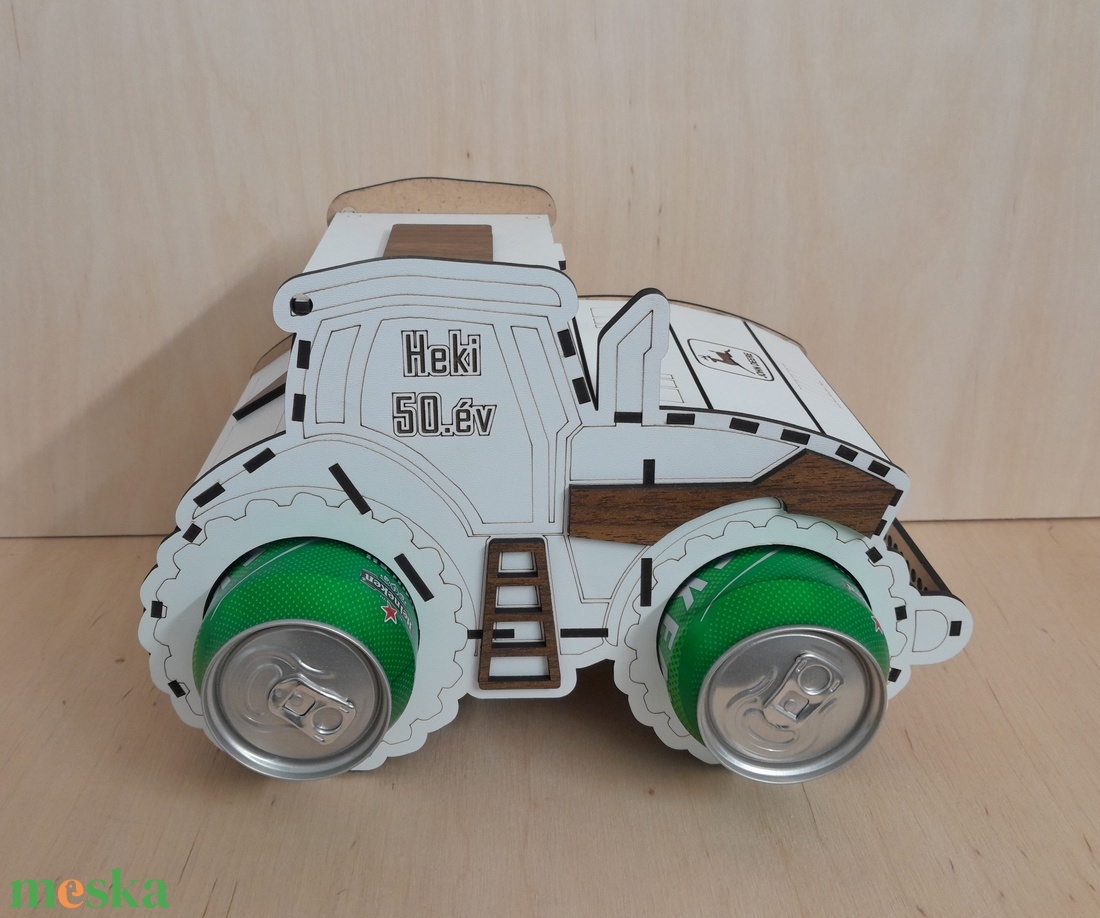 Sörtraktor - otthon & életmód - konyhafelszerelés, tálalás - italos kellékek - sörtartó - Meska.hu