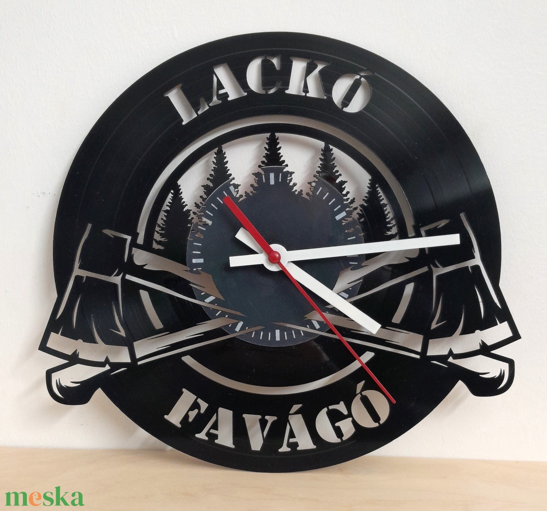 Favágós bakelitlemez falióra! - otthon & életmód - dekoráció - fali és függő dekoráció - falióra & óra - Meska.hu Favágós bakelitlemez falióra! - otthon & életmód - dekoráció - fali és függő dekoráció - falióra & óra - Meska.hu