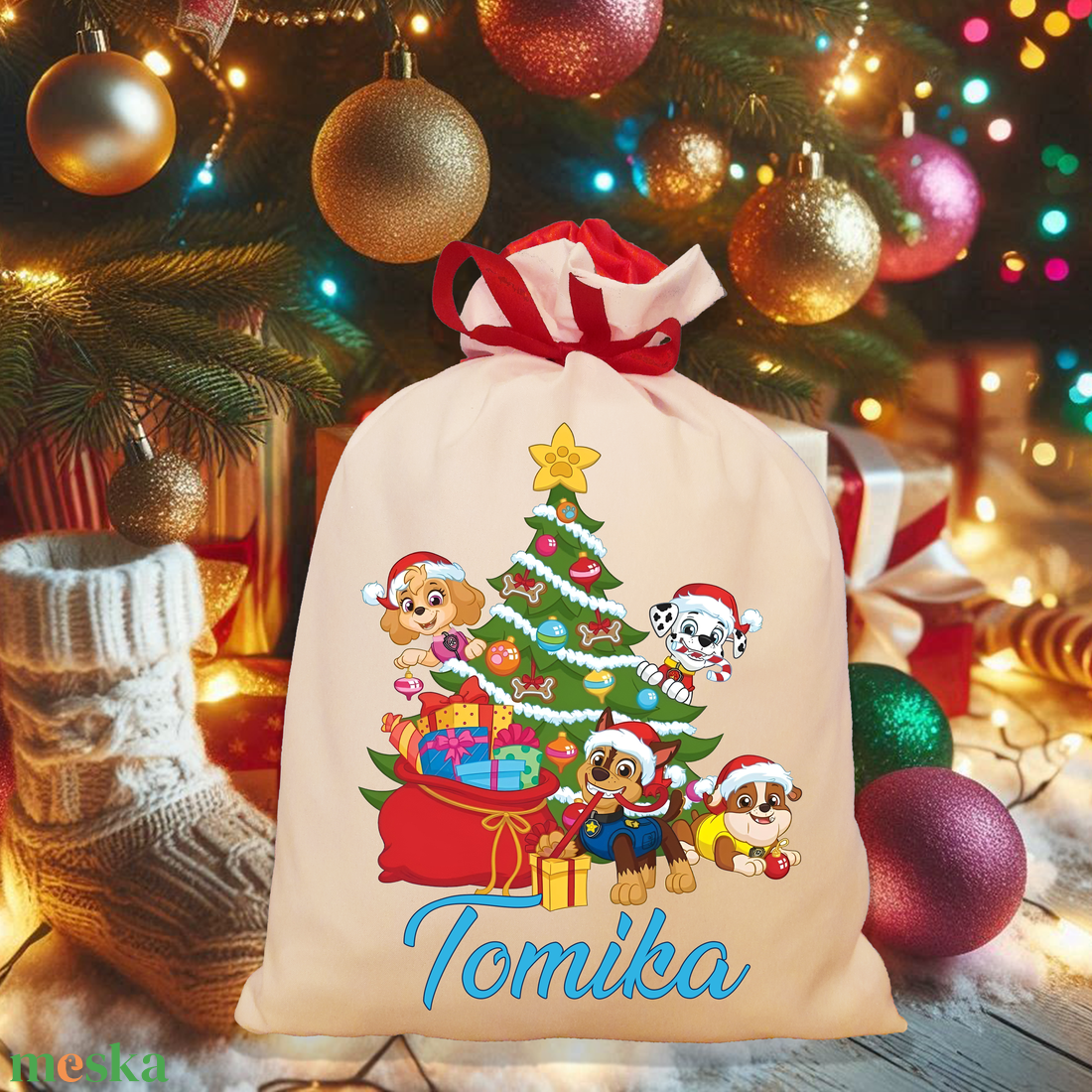 Mikulás zsák, télapó zsák, névreszóló mikulás zsák, egyedi mikulás zsák - karácsony - mikulás - mikulás zsák - Meska.hu Mikulás zsák, télapó zsák, névreszóló mikulás zsák, egyedi mikulás zsák - karácsony - mikulás - mikulás zsák - Meska.hu