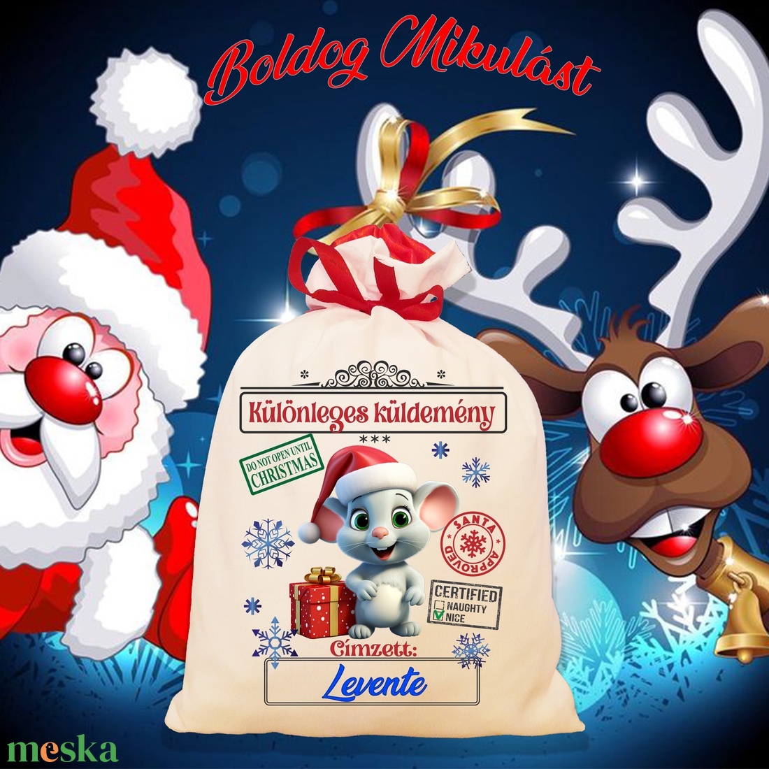 Mikulás zsák, télapó zsák, névreszóló mikulás zsák, egyedi mikulás zsák - karácsony - mikulás - mikulás zsák - Meska.hu Mikulás zsák, télapó zsák, névreszóló mikulás zsák, egyedi mikulás zsák - karácsony - mikulás - mikulás zsák - Meska.hu
