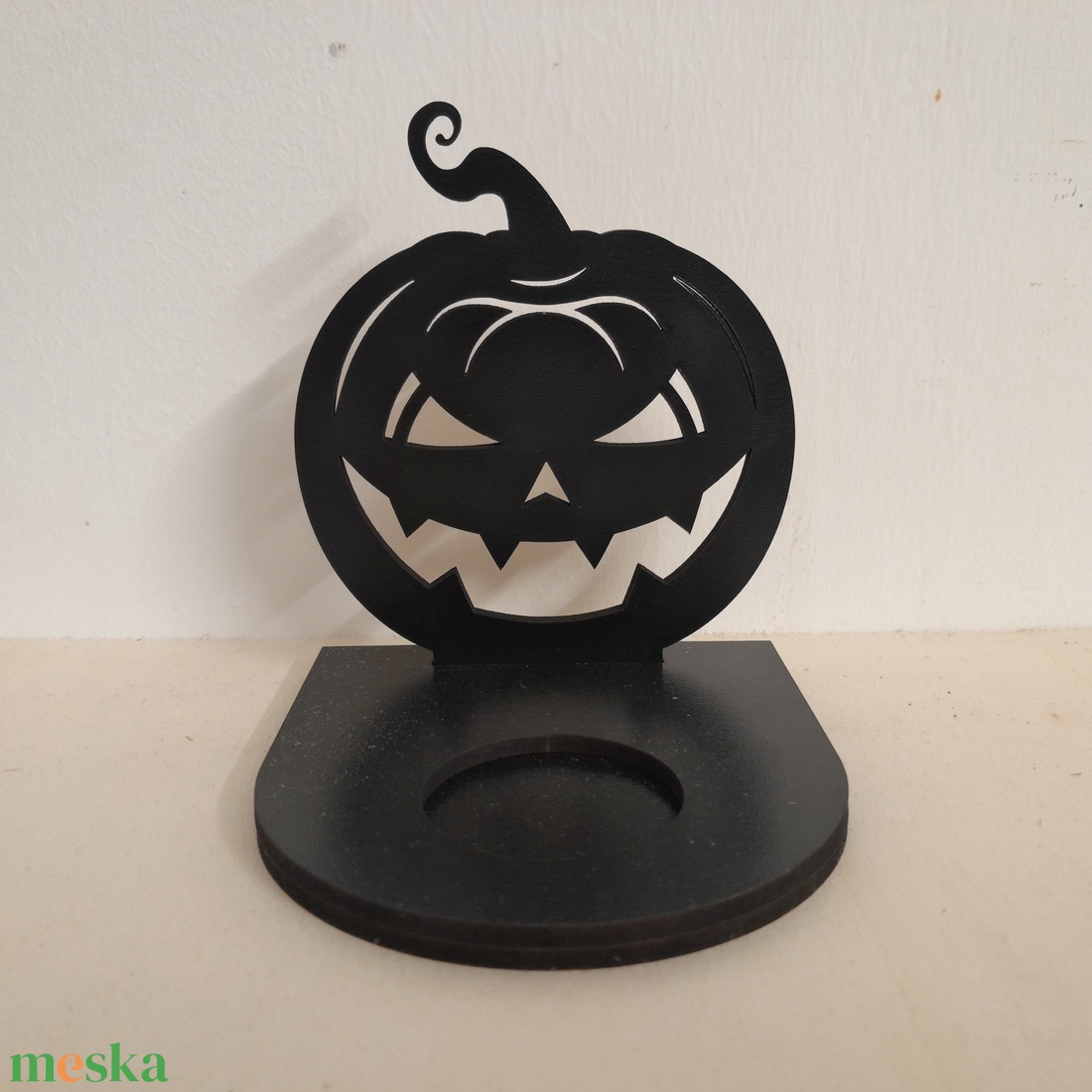 Halloween mintás árnyék lámpa, mécsestartó! - otthon & életmód - dekoráció - halloween - halloweeni dekoráció - Meska.hu