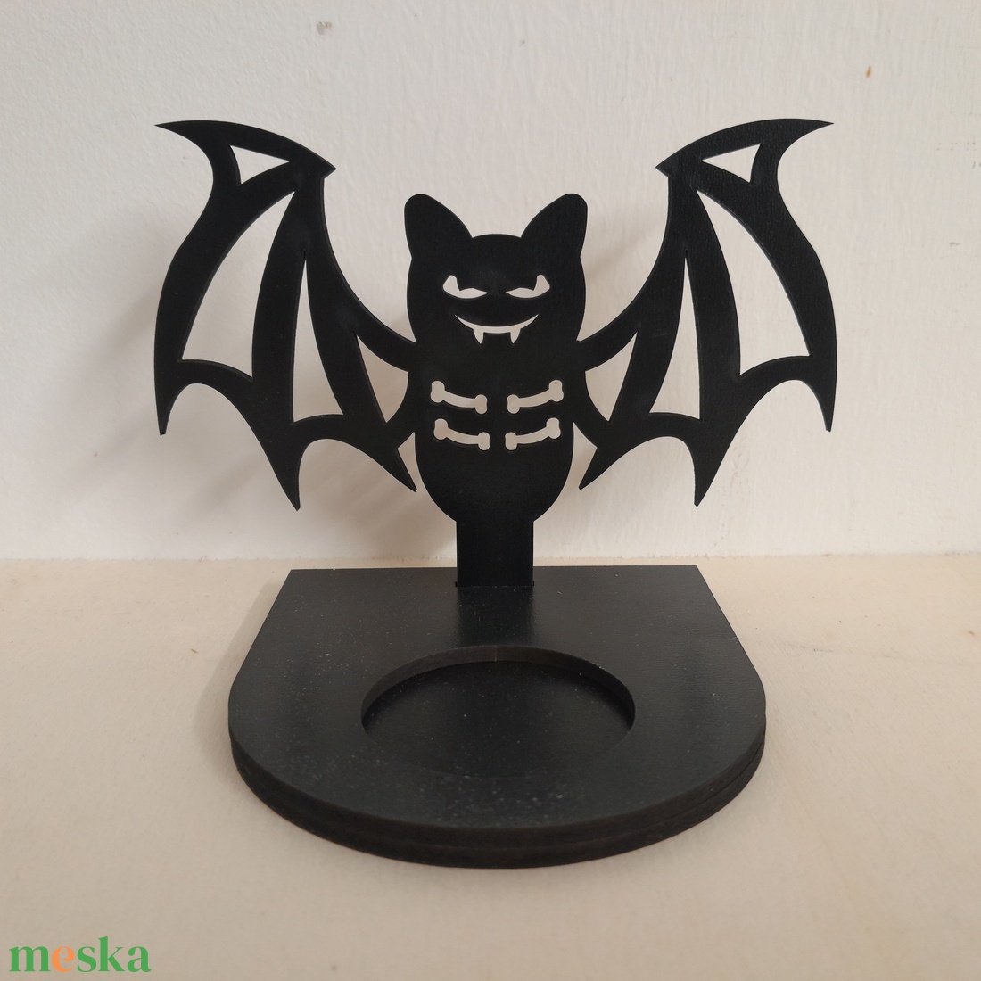 Halloween mintás árnyék lámpa, mécsestartó! - otthon & életmód - dekoráció - halloween - halloweeni dekoráció - Meska.hu