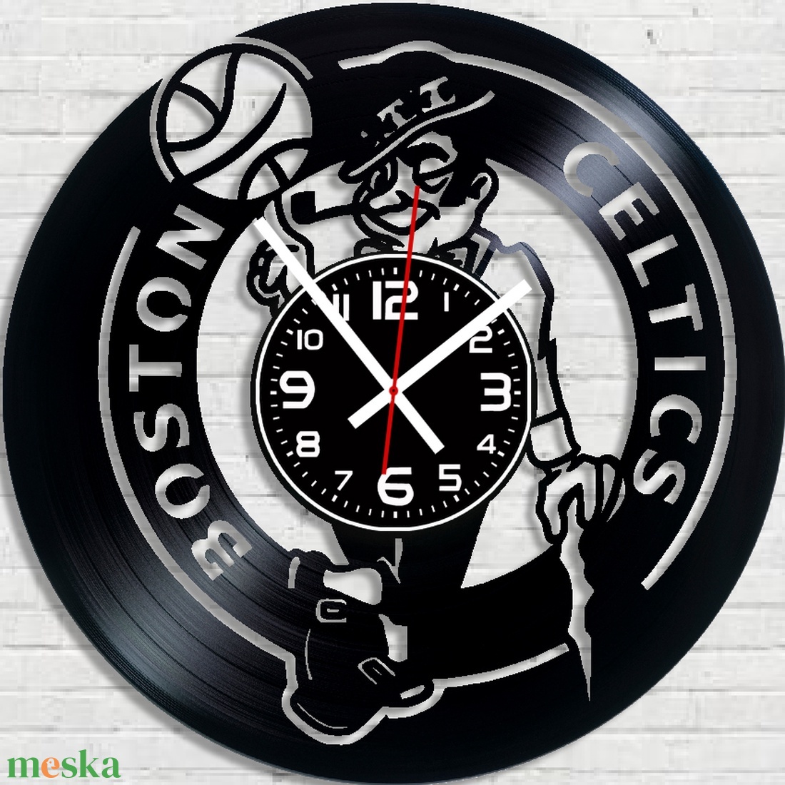 Celtics bakelitlemez falióra! - otthon & életmód - dekoráció - fali és függő dekoráció - falióra & óra - Meska.hu Celtics bakelitlemez falióra! - otthon & életmód - dekoráció - fali és függő dekoráció - falióra & óra - Meska.hu