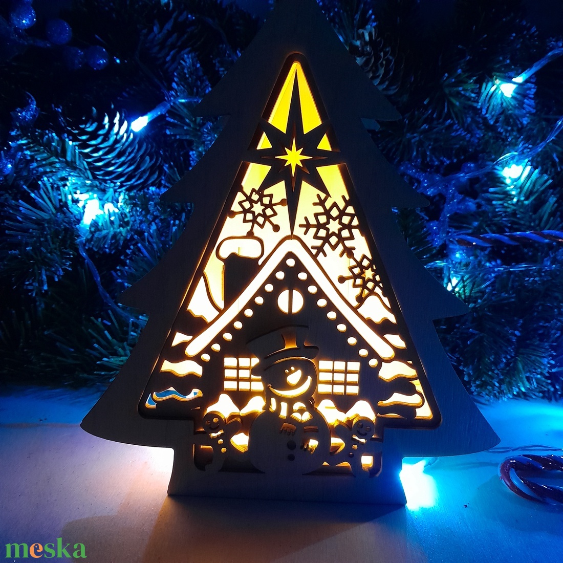 Karácsonyi lámpás! - karácsony - karácsonyi lakásdekoráció - karácsonyi lakásdíszek - Meska.hu