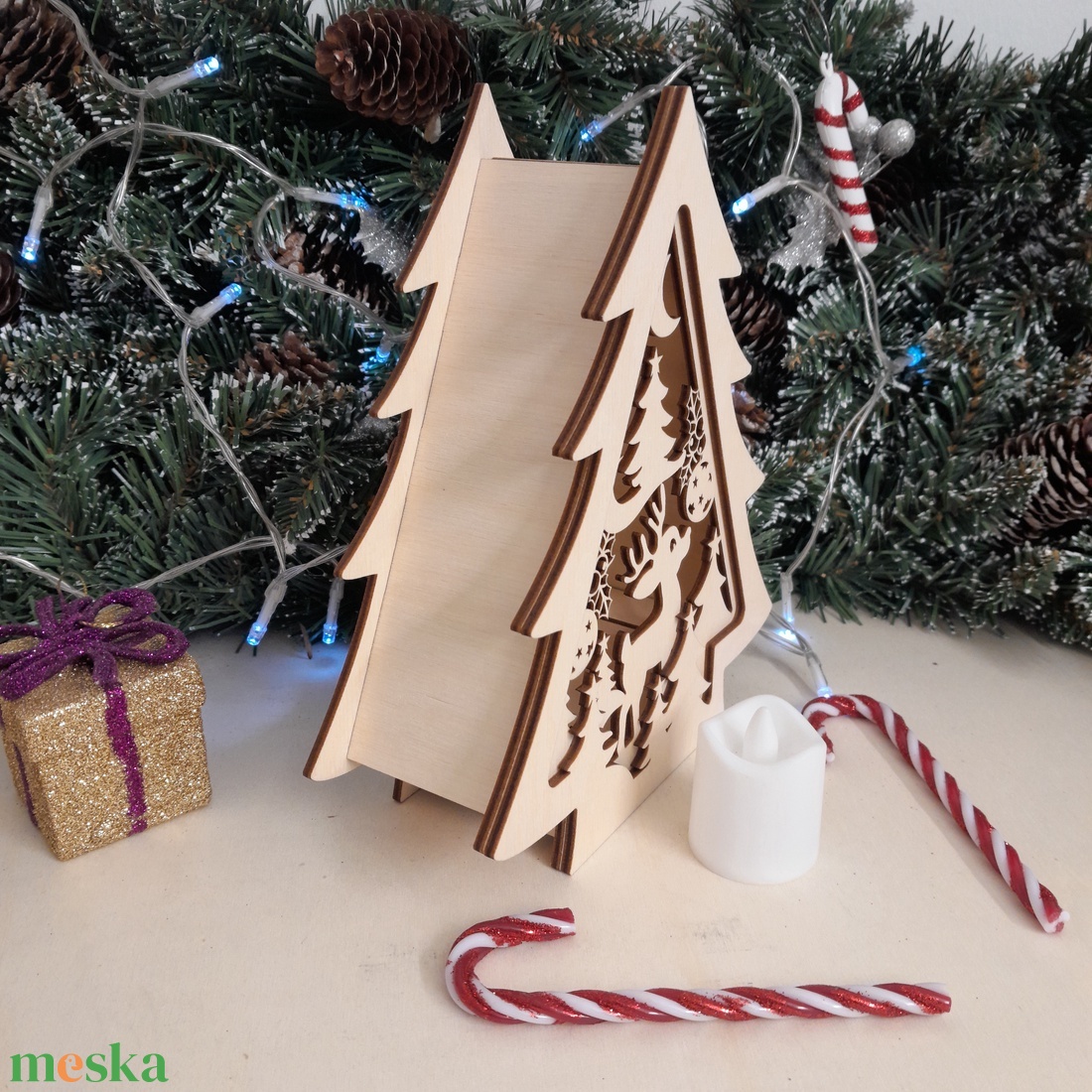 Karácsonyi lámpás! - karácsony - karácsonyi lakásdekoráció - karácsonyi lakásdíszek - Meska.hu