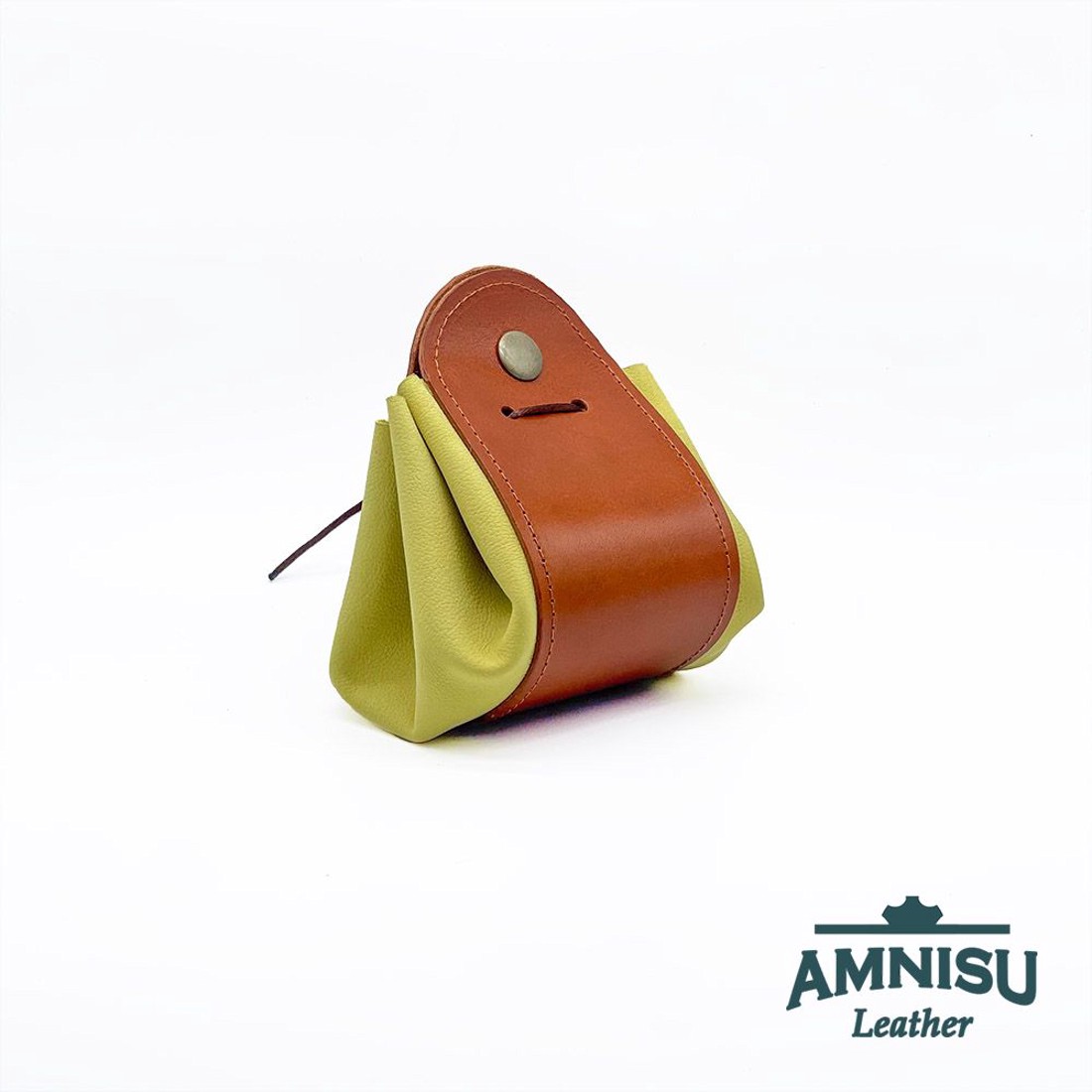 Konyakbarna - sárga bőr 2in1 szütyő és kockatálca M9021-2007 - játék & sport - szerepjáték - Meska.hu