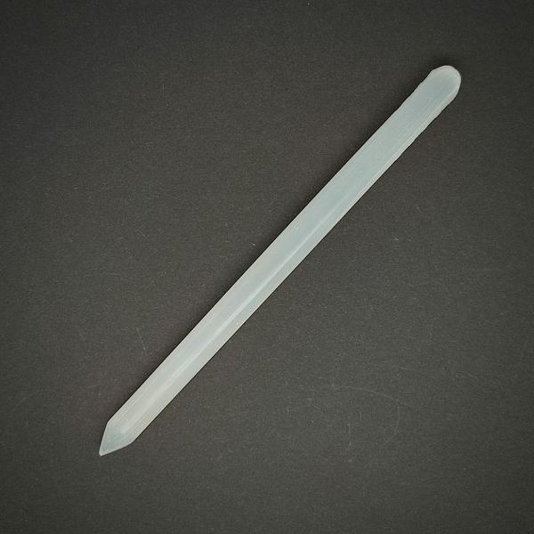 Szelenit masszírozó ceruza 16cm - kellékek & szerszámok - ásvány alapanyag - szelenit korong - Meska.hu