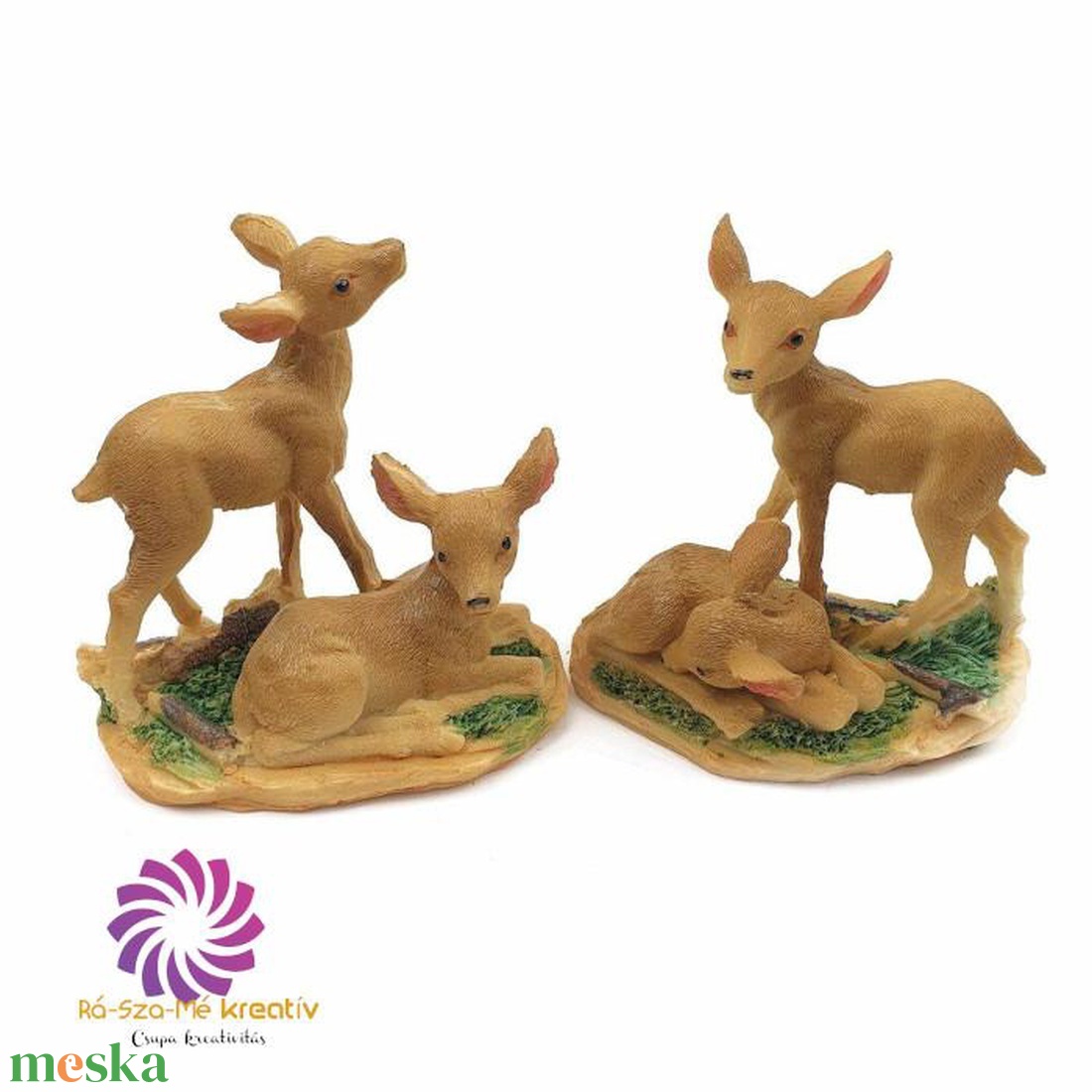Őzike figura páros - kellékek & szerszámok - dekorációs kellékek - figurák - Meska.hu Őzike figura páros - kellékek & szerszámok - dekorációs kellékek - figurák - Meska.hu