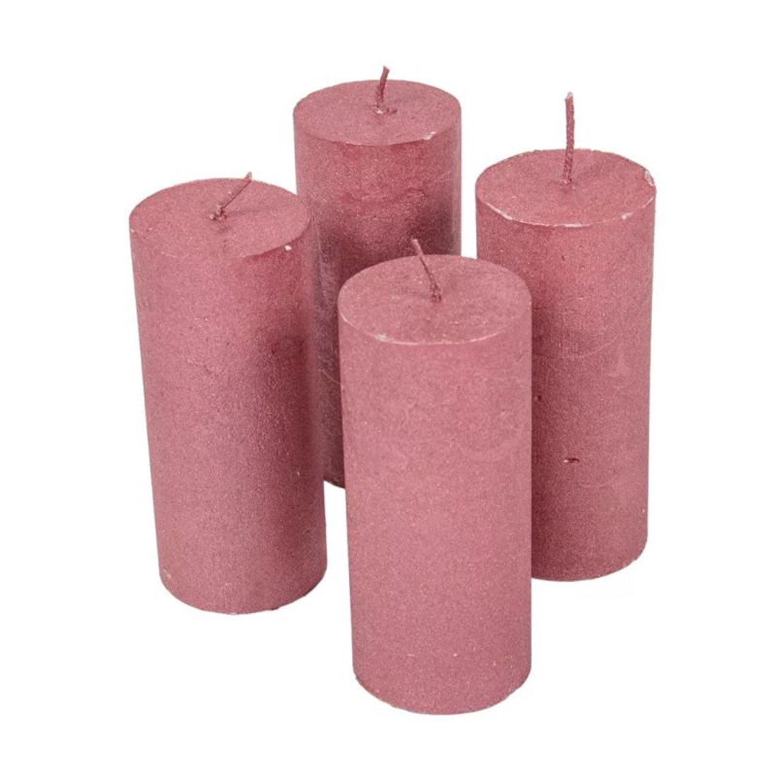 Rusztikus metál henger gyertya 50x120mm - hús szett - kellékek & szerszámok - dekorációs kellékek - dekorációs gyertya - Meska.hu