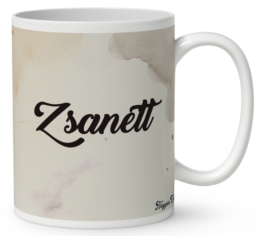 Névvel kérhető - Sütifaló kávés manó lány mintás bögre - otthon & életmód - konyhafelszerelés, tálalás - tálalás - bögre & csésze - Meska.hu