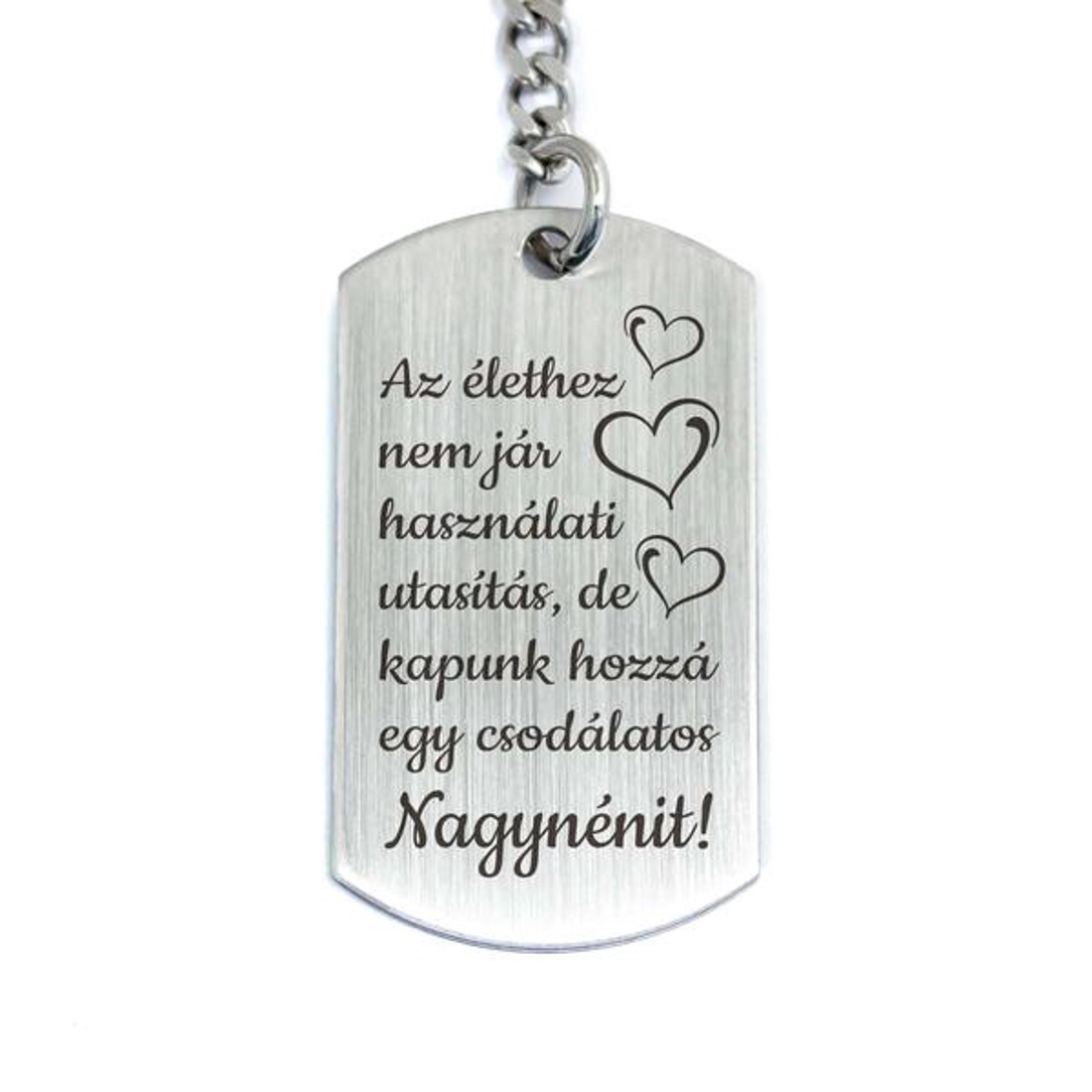 Csodálatos Nagynénit acél medálos kulcstartó - táska & tok - kulcstartó & táskadísz - kulcstartó - Meska.hu Csodálatos Nagynénit acél medálos kulcstartó - táska & tok - kulcstartó & táskadísz - kulcstartó - Meska.hu