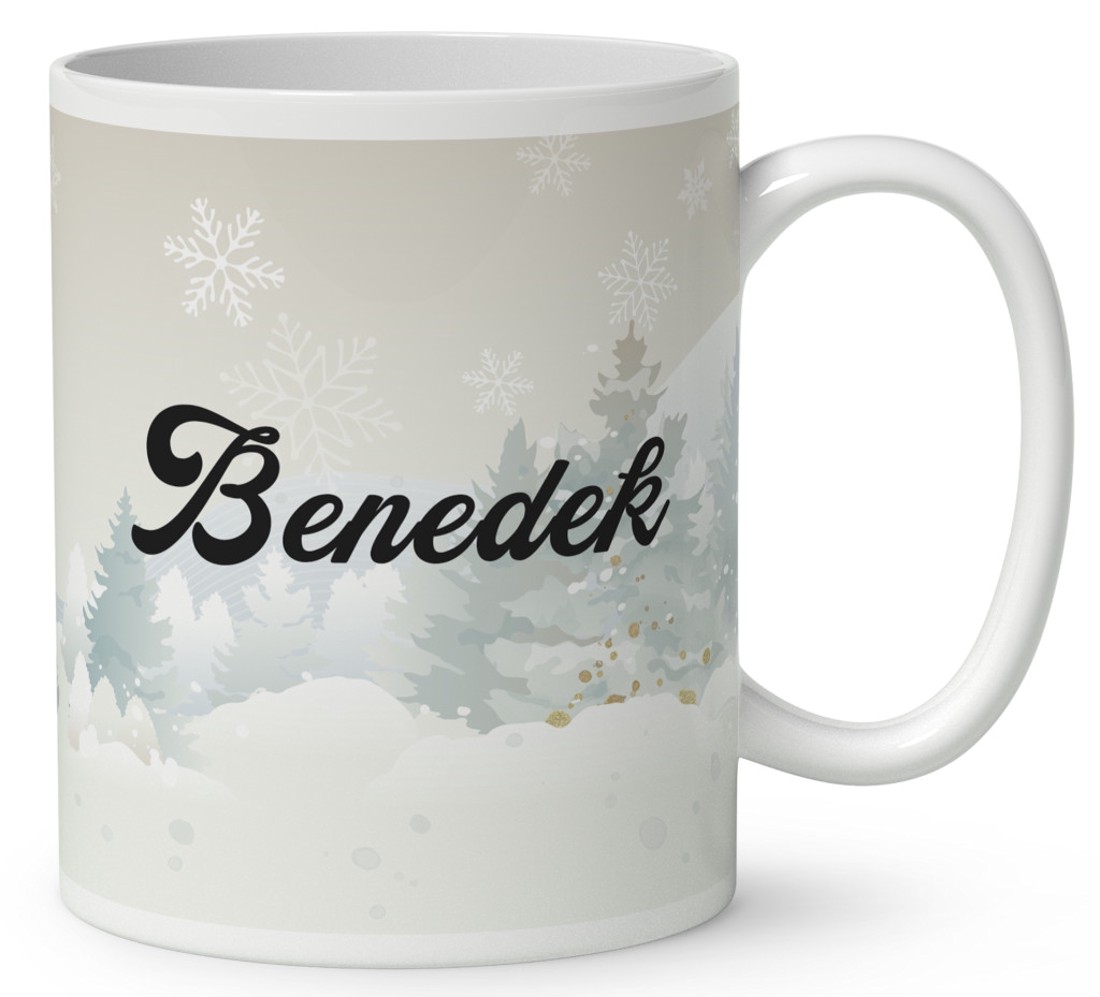 Névvel kérhető - Vidám szánkós capybara mintás bögre - otthon & életmód - konyhafelszerelés, tálalás - tálalás - bögre & csésze - Meska.hu