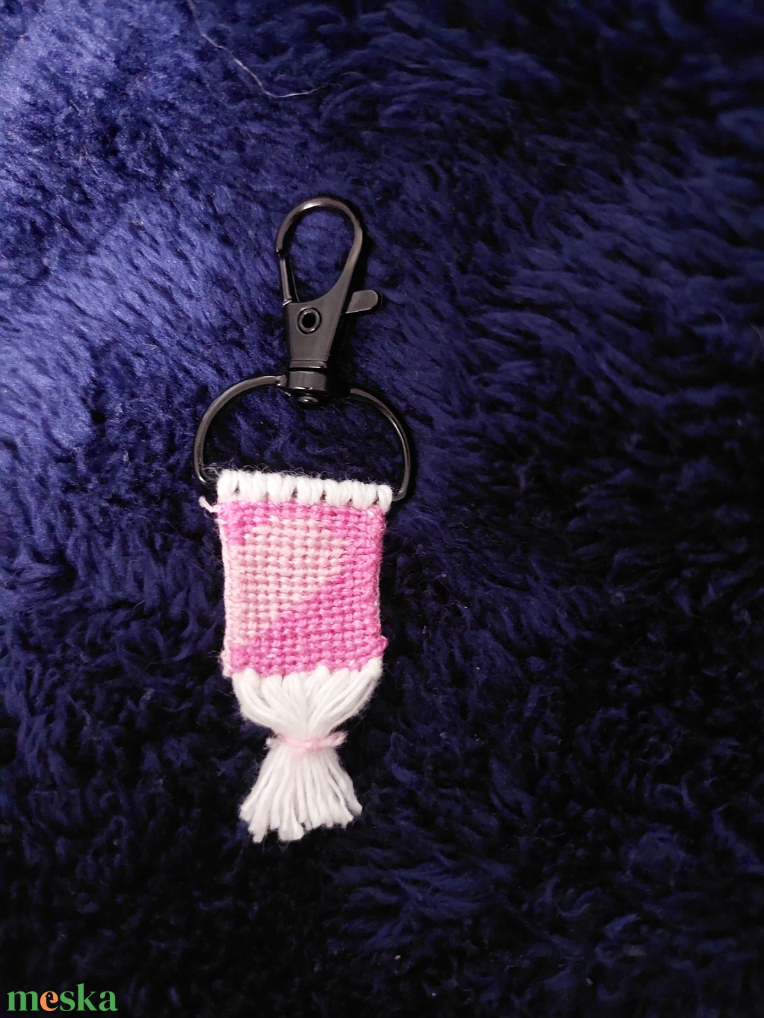 Páros szíves kulcstartó - táska & tok - kulcstartó & táskadísz - kulcstartó - Meska.hu