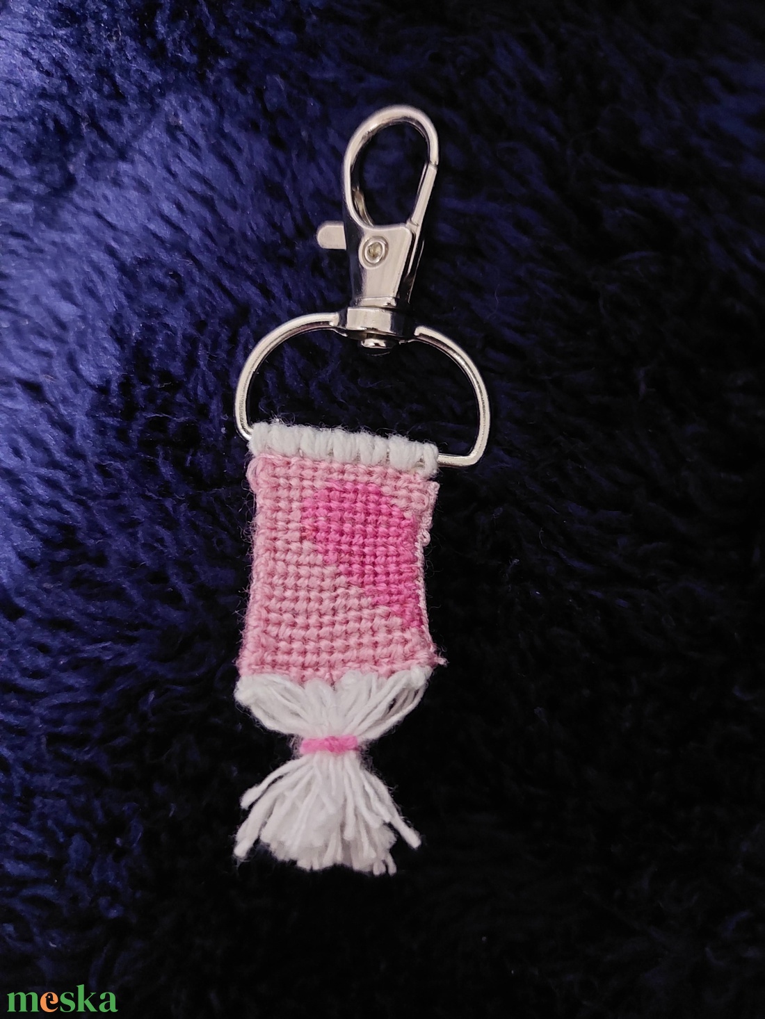 Páros szíves kulcstartó - táska & tok - kulcstartó & táskadísz - kulcstartó - Meska.hu