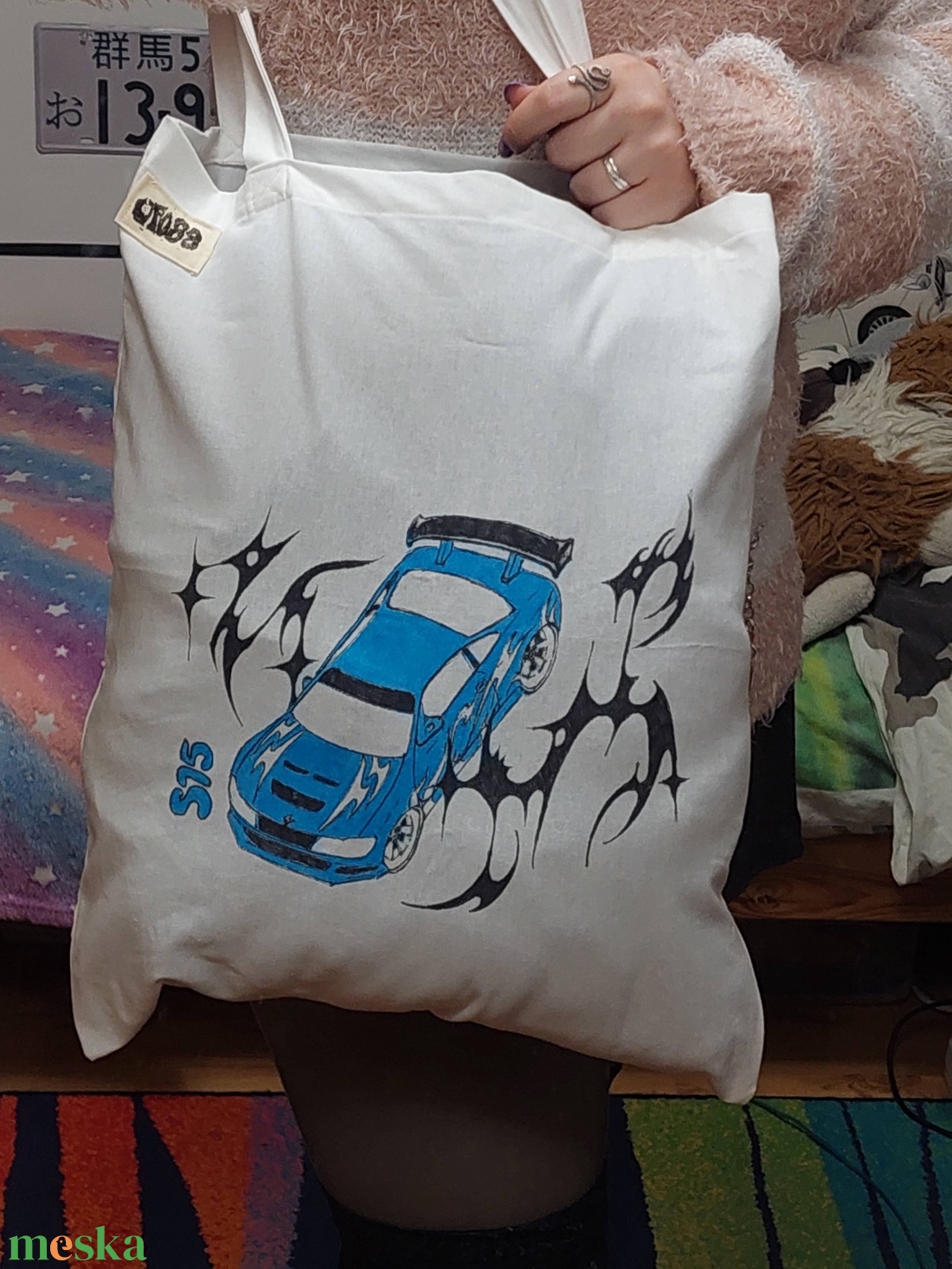 S15 vászontáska - táska & tok - bevásárlás & shopper táska - shopper, textiltáska, szatyor - Meska.hu