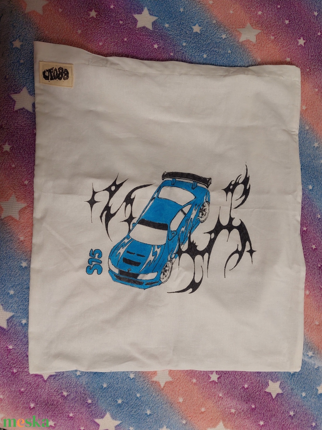 S15 vászontáska - táska & tok - bevásárlás & shopper táska - shopper, textiltáska, szatyor - Meska.hu