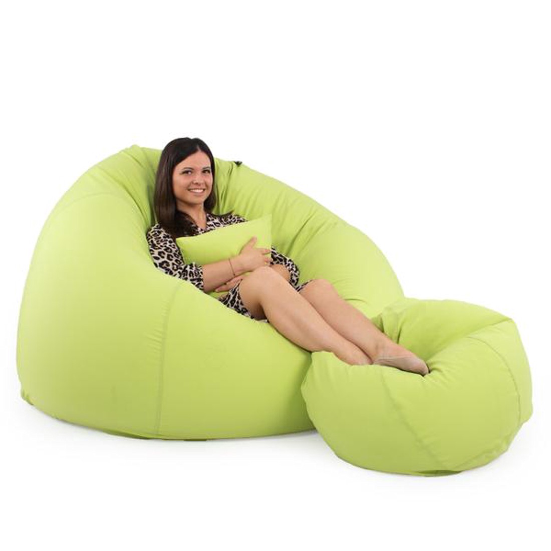 Fűzöld ALL IN Grandiózus Babzsákfotel Garnitúra -  - Meska.hu