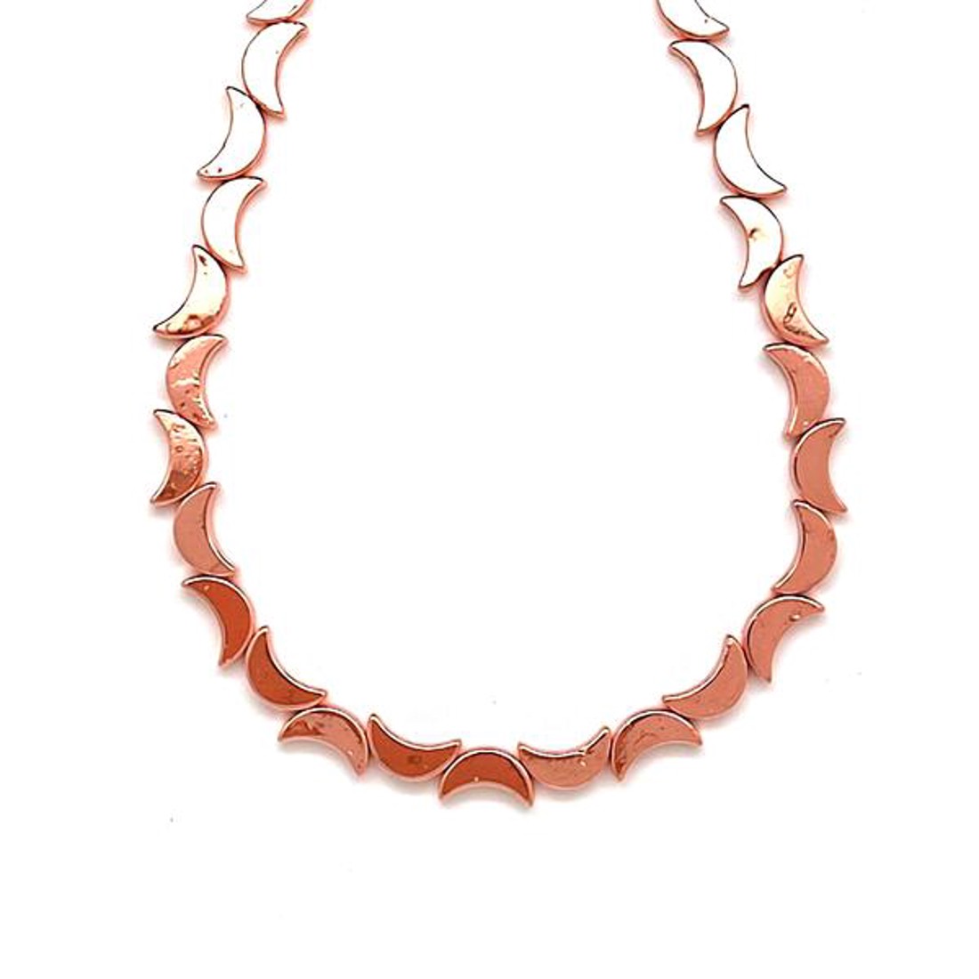 Hematit szin rose gold hold 5x8mm - kellékek & szerszámok - ásvány alapanyag - ásványfüzér - Meska.hu Hematit szin rose gold hold 5x8mm - kellékek & szerszámok - ásvány alapanyag - ásványfüzér - Meska.hu