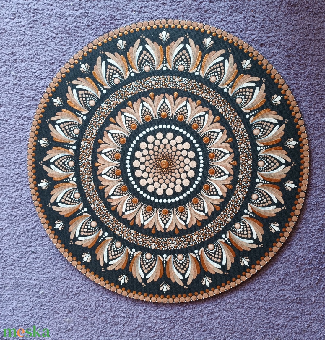 Egyedi mandala, föld színekkel - otthon & életmód - dekoráció - spiritualitás - mandala - Meska.hu Egyedi mandala, föld színekkel - otthon & életmód - dekoráció - spiritualitás - mandala - Meska.hu