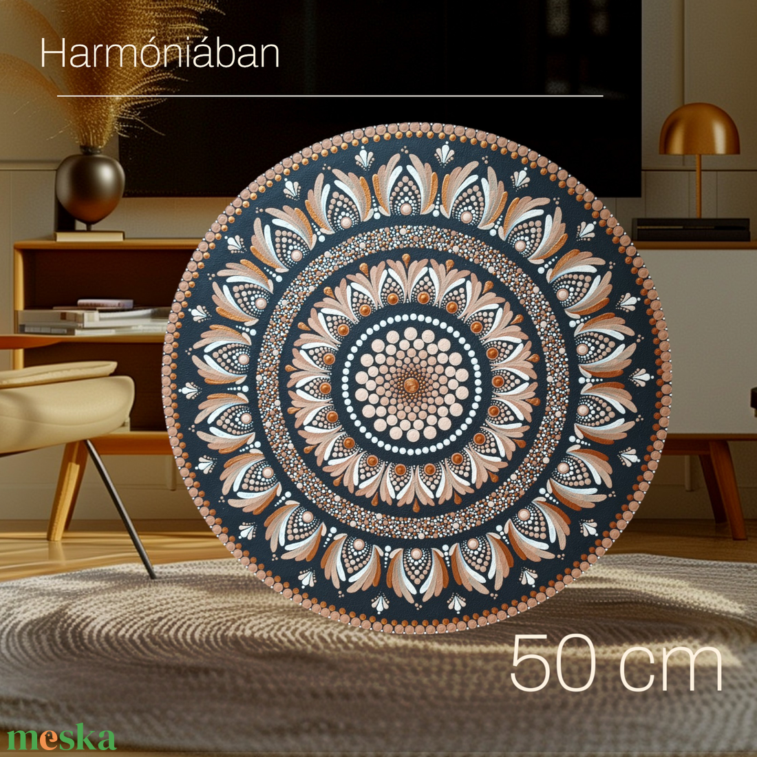 Egyedi mandala, föld színekkel - otthon & életmód - dekoráció - spiritualitás - mandala - Meska.hu Egyedi mandala, föld színekkel - otthon & életmód - dekoráció - spiritualitás - mandala - Meska.hu