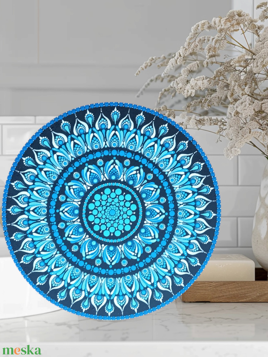Egyedi mandala, kék - otthon & életmód - dekoráció - spiritualitás - mandala - Meska.hu Egyedi mandala, kék - otthon & életmód - dekoráció - spiritualitás - mandala - Meska.hu