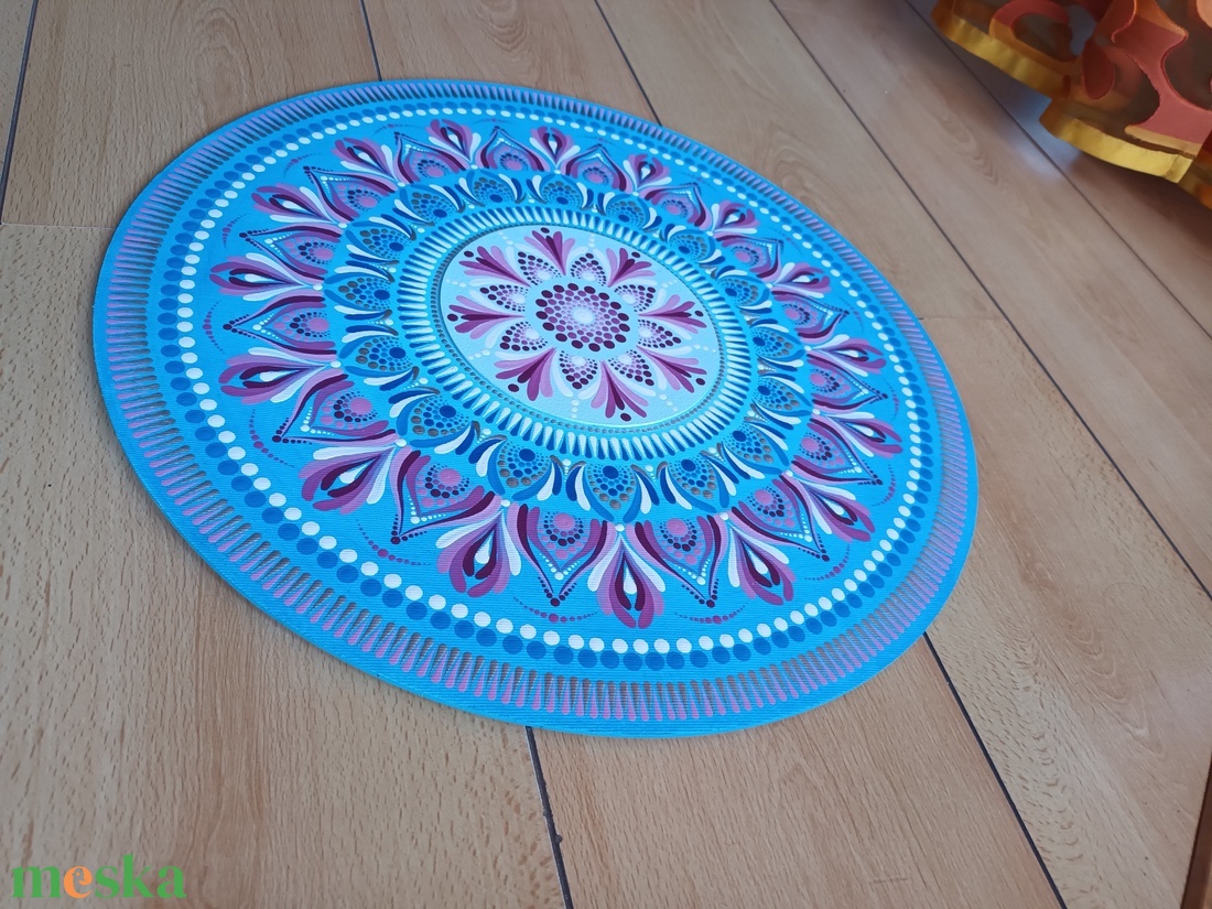 Egyedi mandala, kék, lila, ezüst és fehér színekkel - otthon & életmód - dekoráció - spiritualitás - mandala - Meska.hu Egyedi mandala, kék, lila, ezüst és fehér színekkel - otthon & életmód - dekoráció - spiritualitás - mandala - Meska.hu