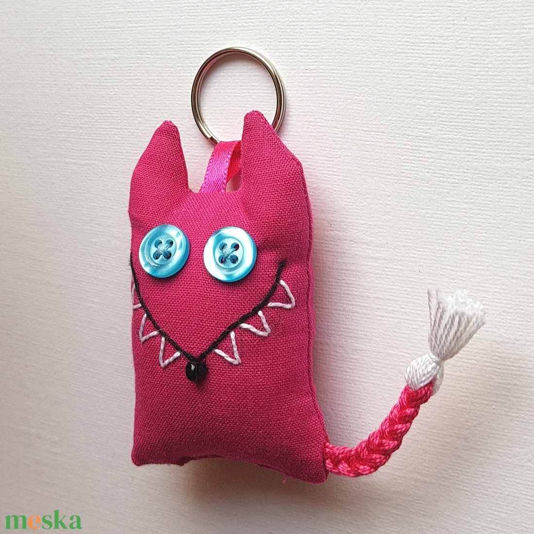 Pink róka kulcstartó - táska & tok - kulcstartó & táskadísz - kulcstartó - Meska.hu Pink róka kulcstartó - táska & tok - kulcstartó & táskadísz - kulcstartó - Meska.hu