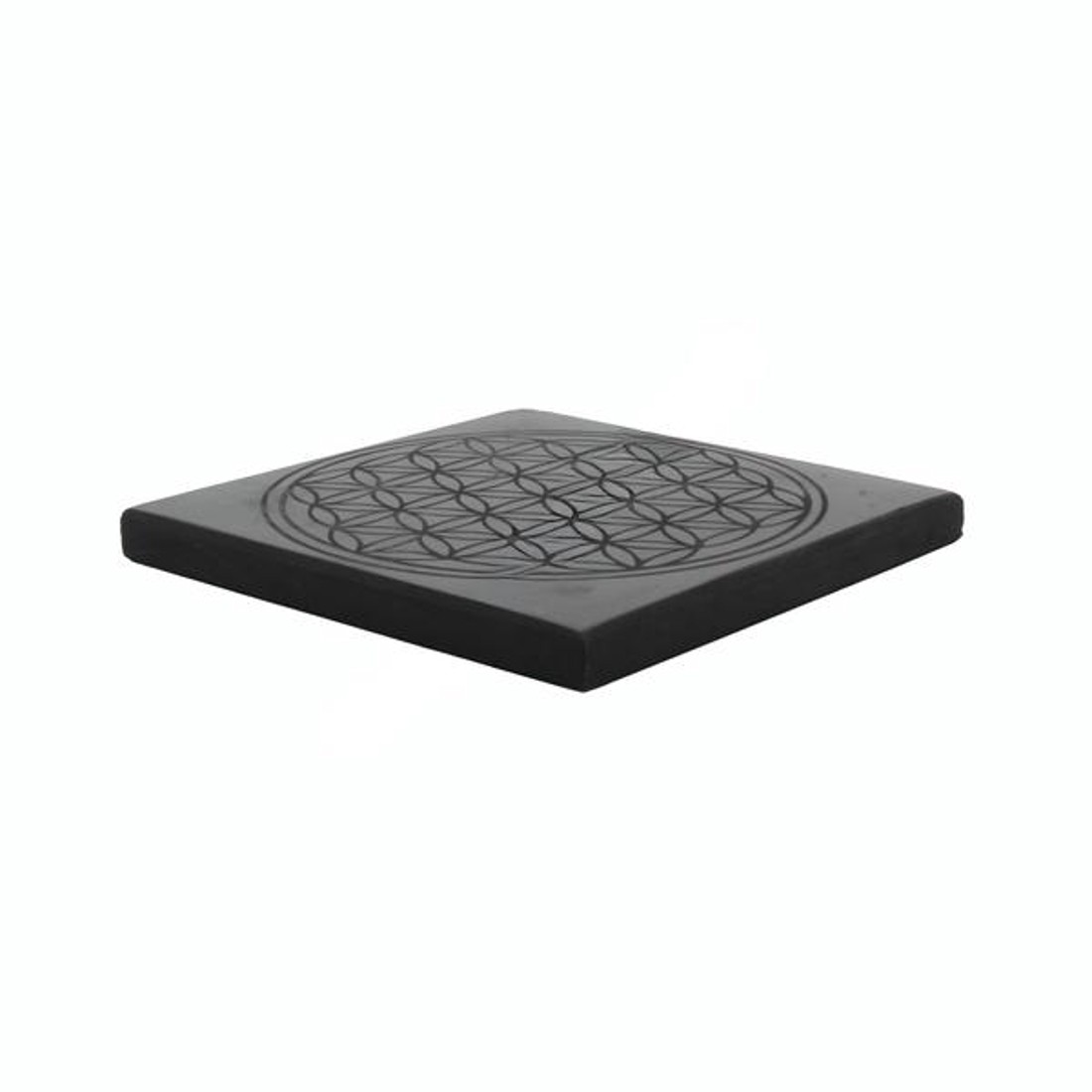Shungit négyzetlap életvirág 10x10cm - kellékek & szerszámok - ásvány alapanyag - Meska.hu Shungit négyzetlap életvirág 10x10cm - kellékek & szerszámok - ásvány alapanyag - Meska.hu