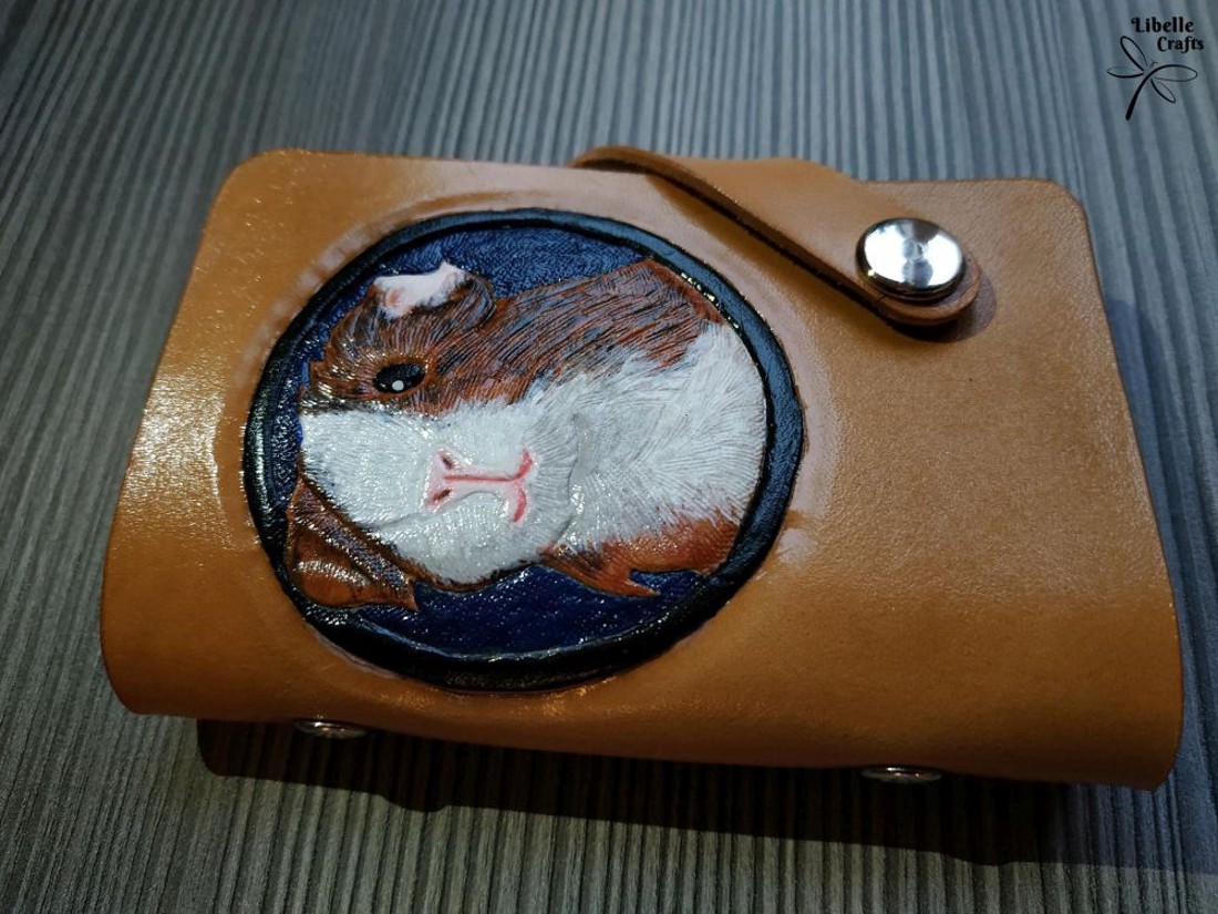 Tengerimalacos igazolványtartó - táska & tok - pénztárca & más tok - kártyatartó & irattartó - Meska.hu