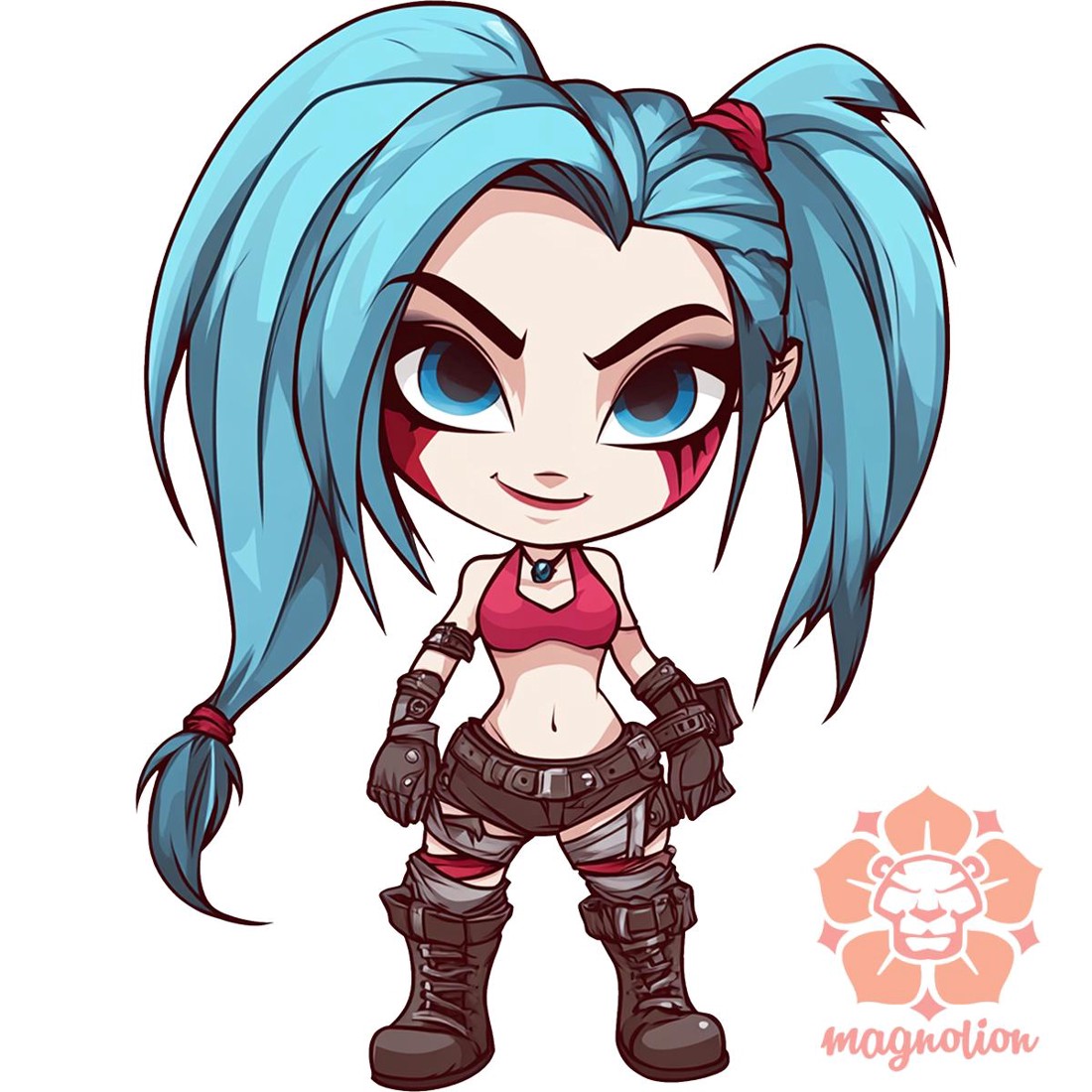 Chibi Jinx v3 férfi póló - ruha & divat - férfi ruha - póló - Meska.hu Chibi Jinx v3 férfi póló - ruha & divat - férfi ruha - póló - Meska.hu
