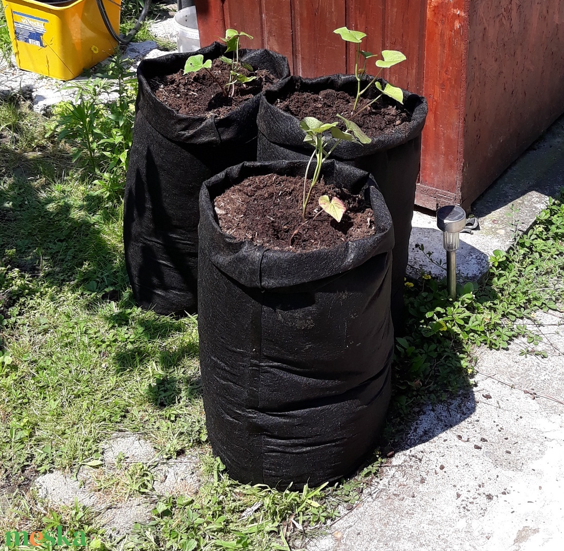 (5 db/cs) Ültető zsák 30 cm átmérőjű x 70 cm magas / burgonya és édesburgonya termesztéséhez - otthon & életmód - ház & kert - ültetőzsák - Meska.hu