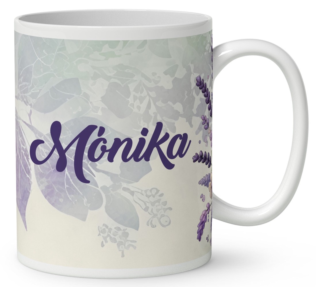 Névvel kérhető - Illatos levendulás manó mintás bögre - otthon & életmód - konyhafelszerelés, tálalás - tálalás - bögre & csésze - Meska.hu