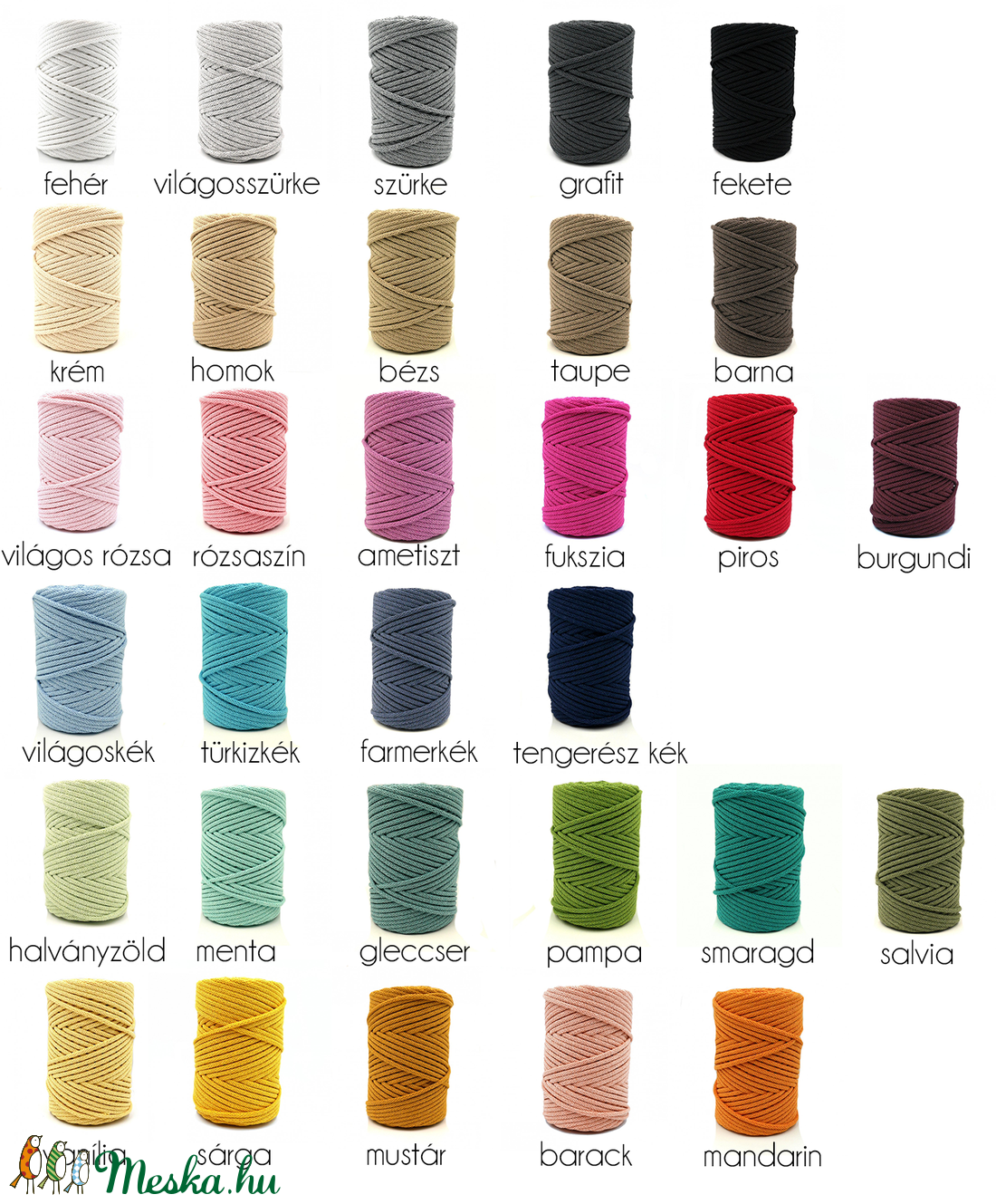 Makramé virágtartó - otthon & életmód - dekoráció - Meska.hu