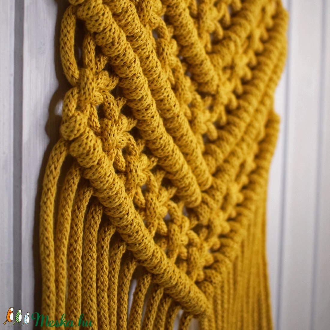 Makramé falidísz - otthon & életmód - dekoráció - Meska.hu
