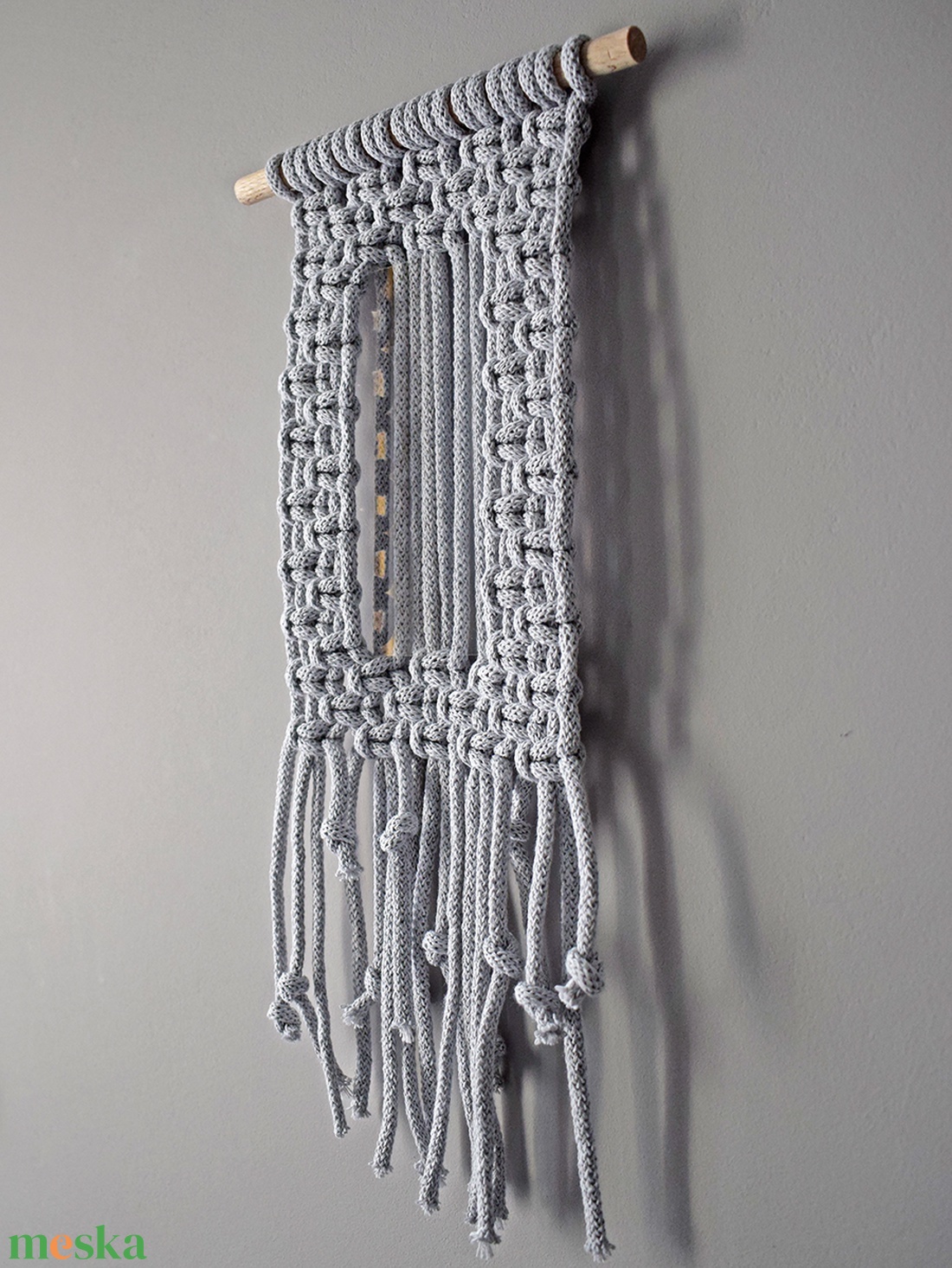 Makramé képkeret, falidísz - otthon & életmód - dekoráció - Meska.hu