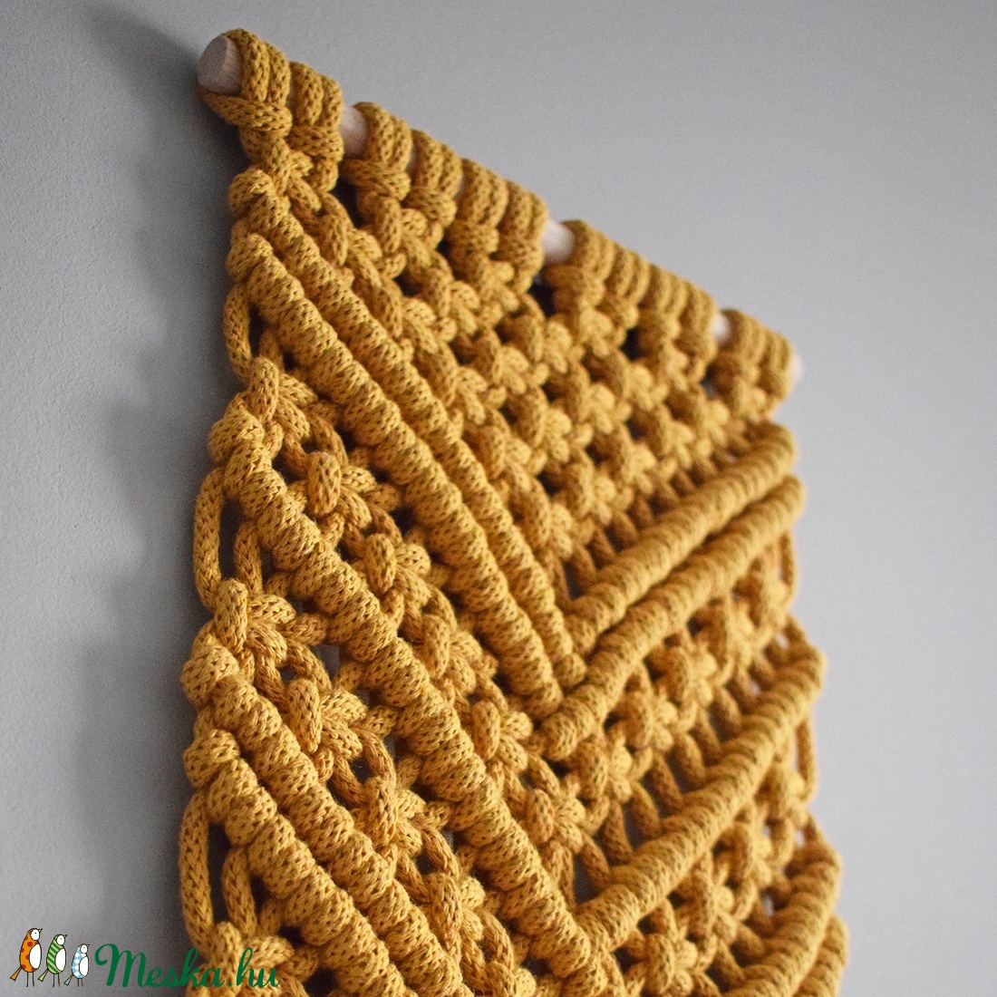 Makramé falidísz - otthon & életmód - dekoráció - Meska.hu