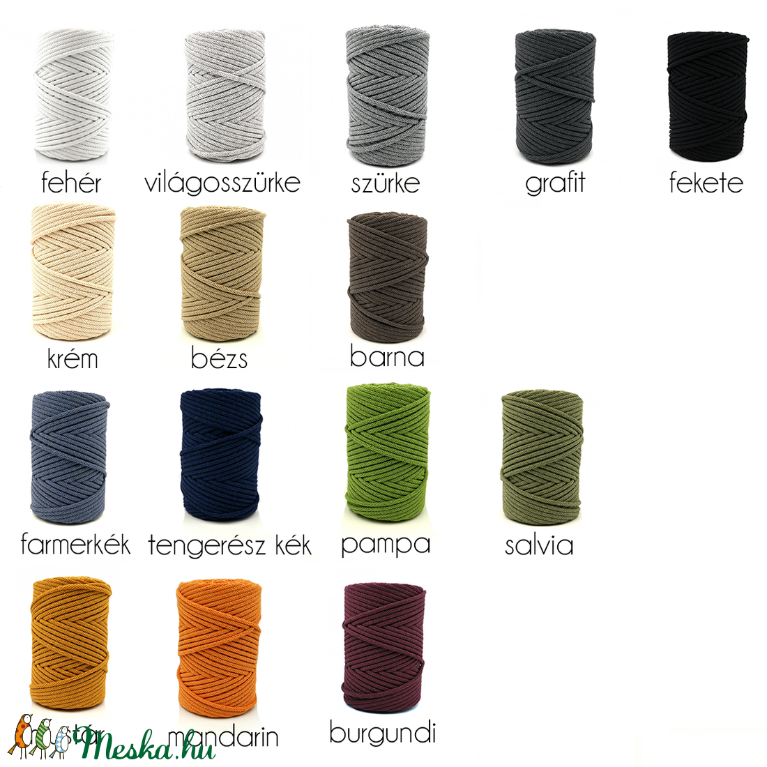 Makramé falidísz - otthon & életmód - dekoráció - Meska.hu